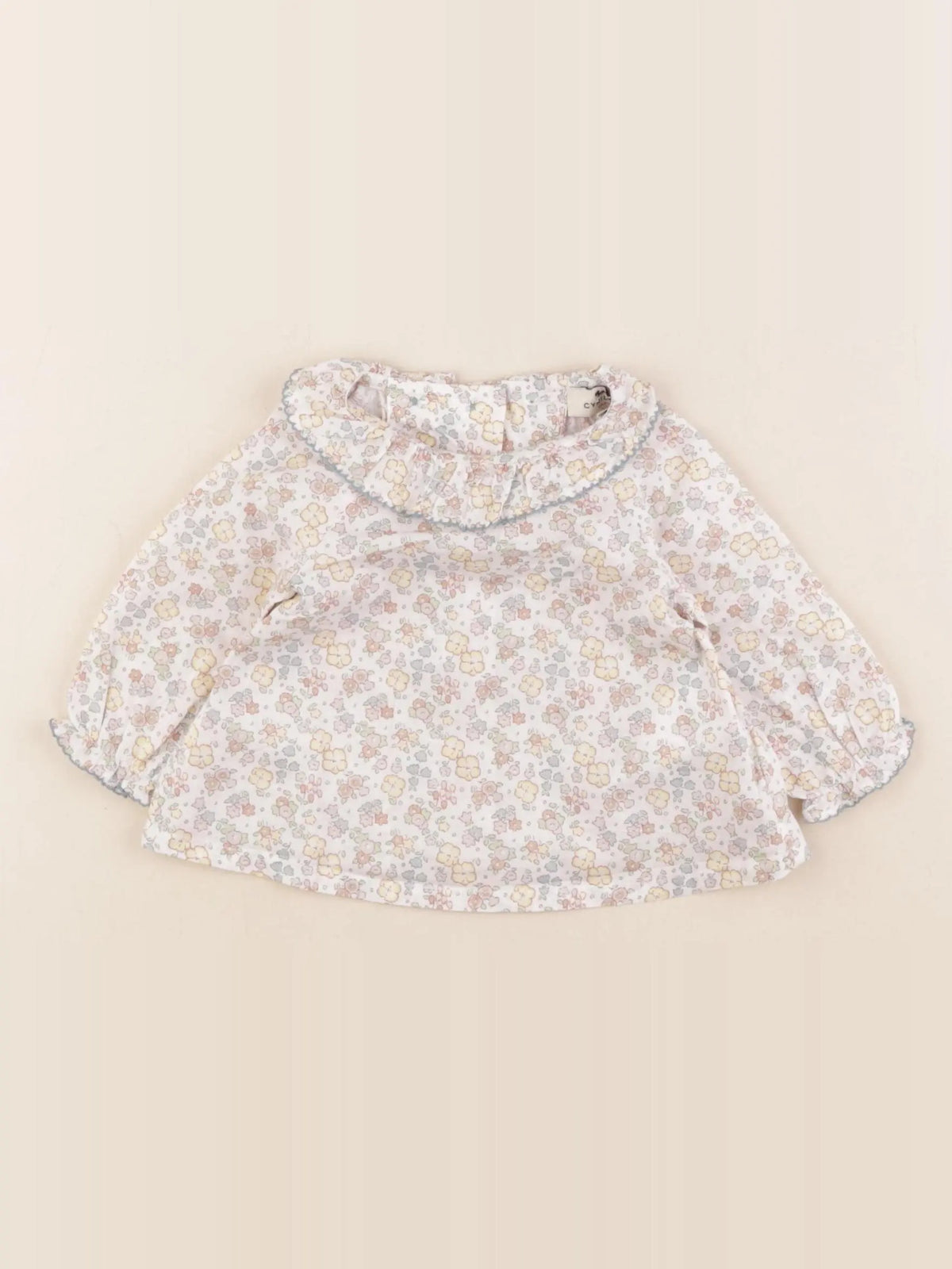 Cyrillus - blouse multicolore - 3 mois