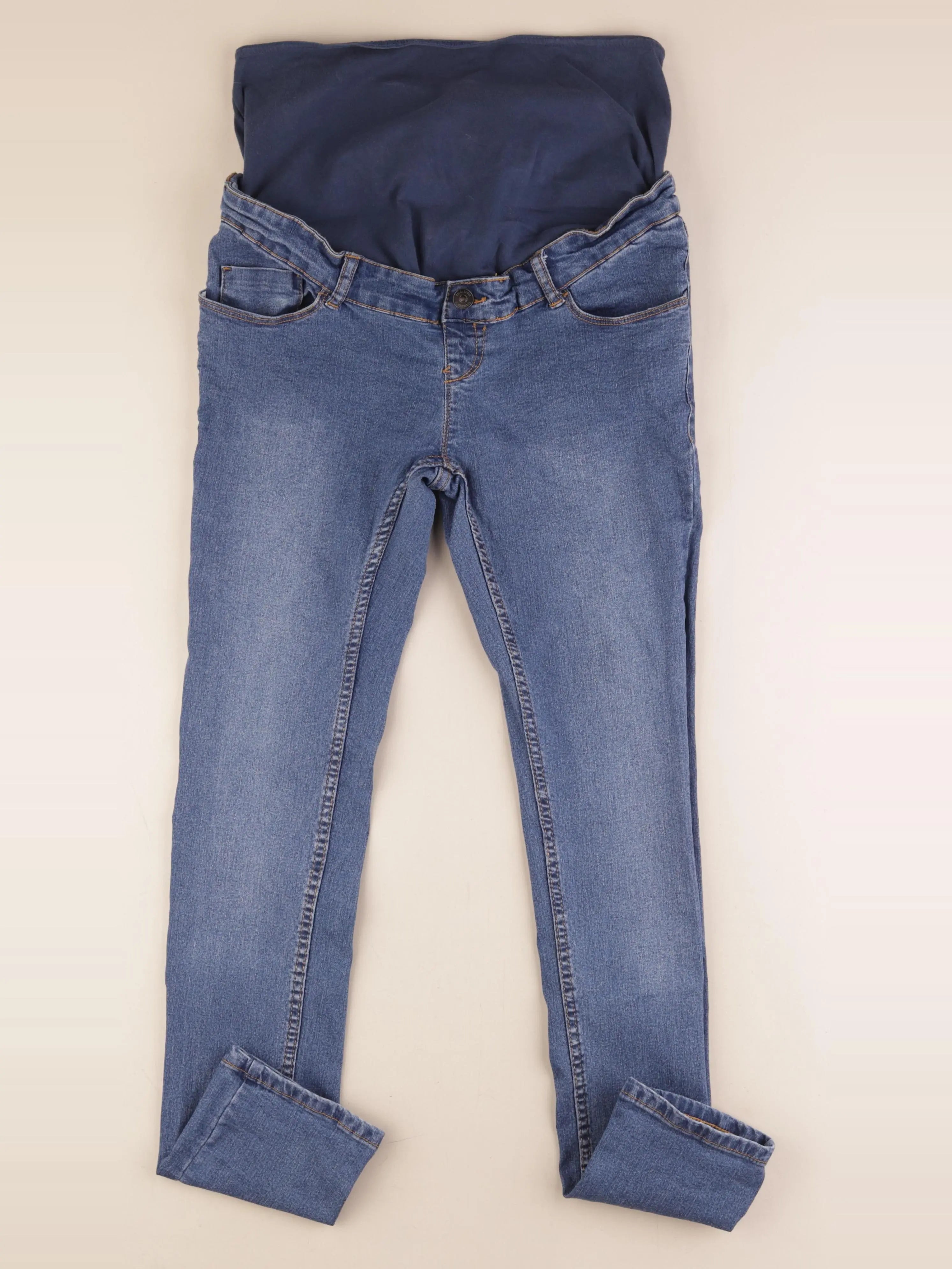Kiabi - jean grossesse bleu - 38