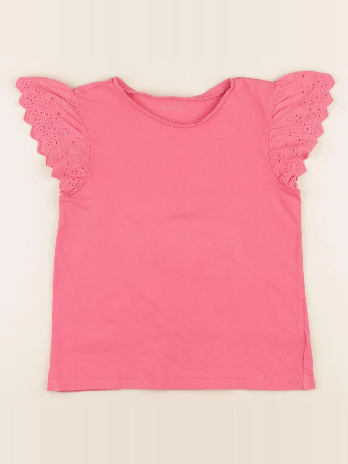 Vertbaudet - tee-shirt rose - 8 ans