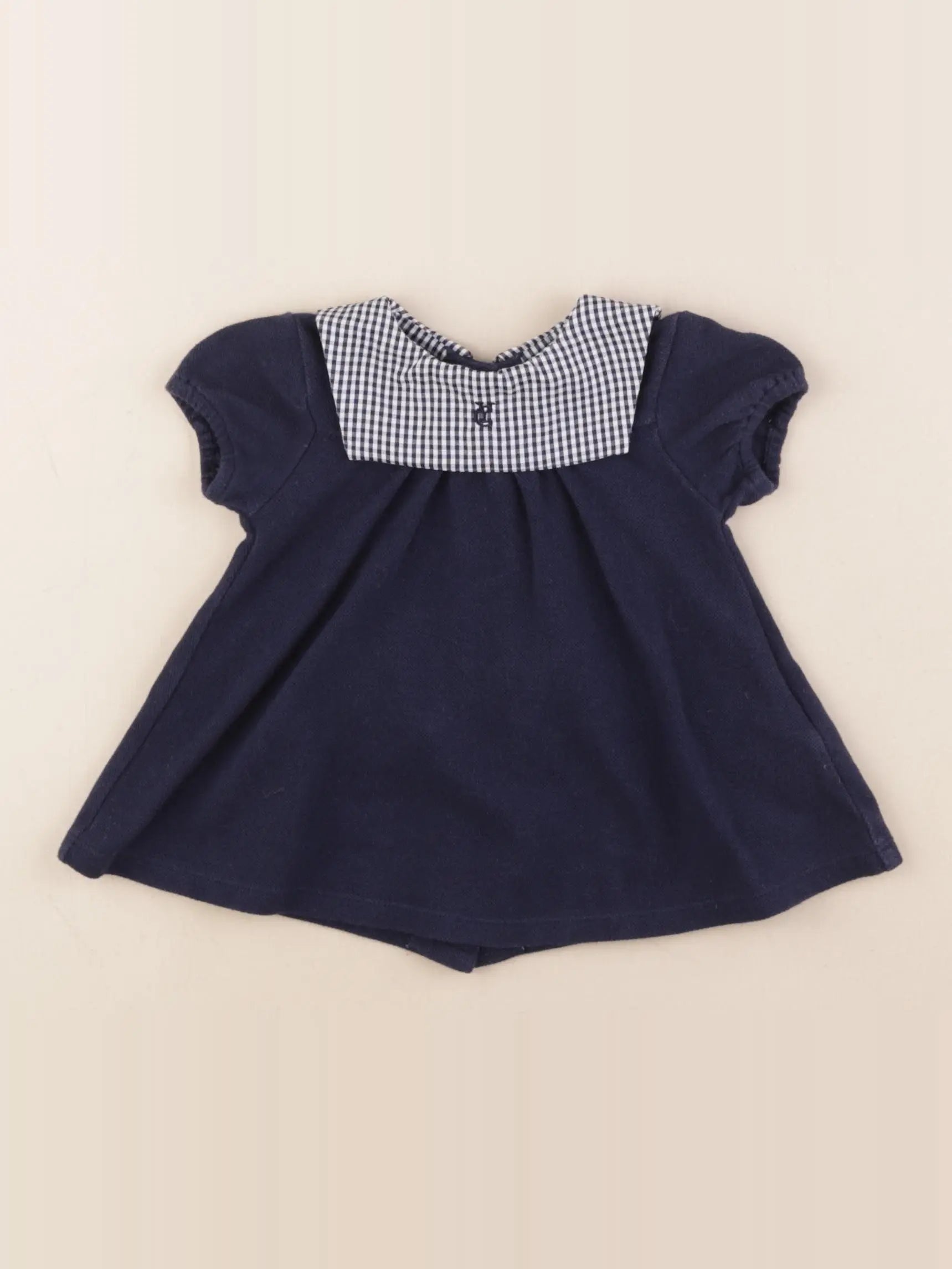 Cyrillus - robe bleu - 3 mois