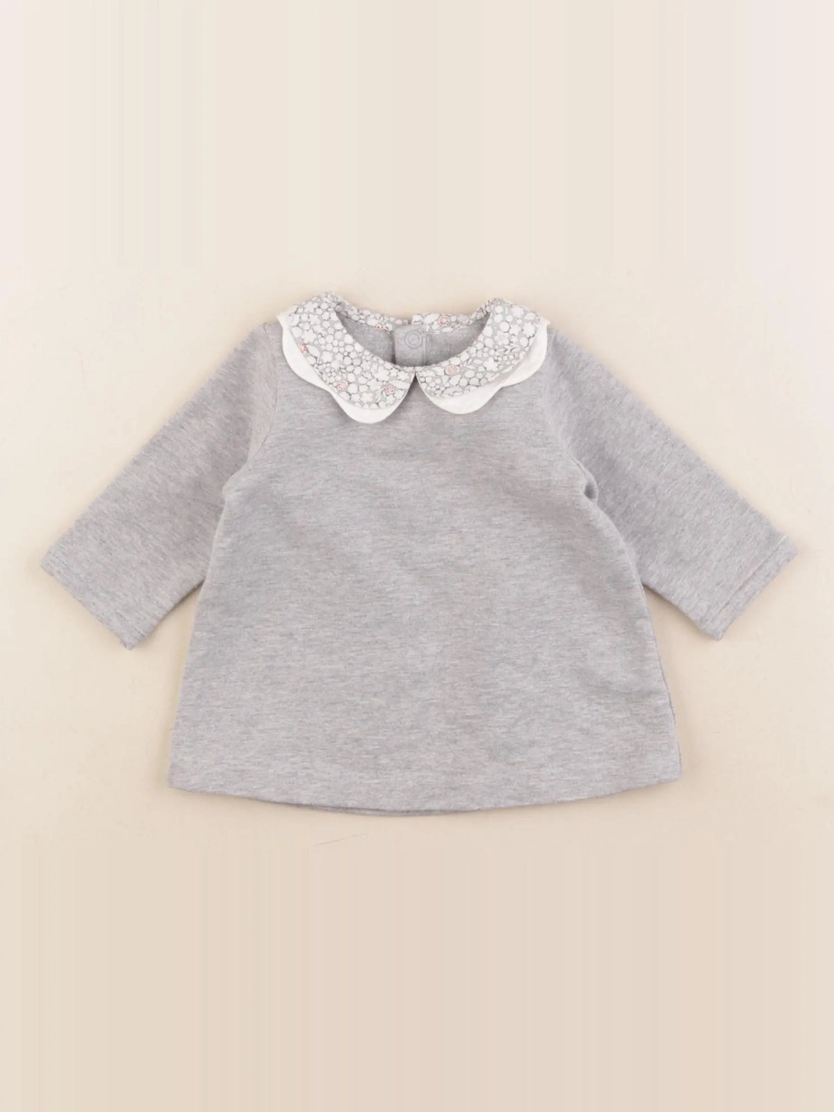 Jacadi - robe gris - 3 mois