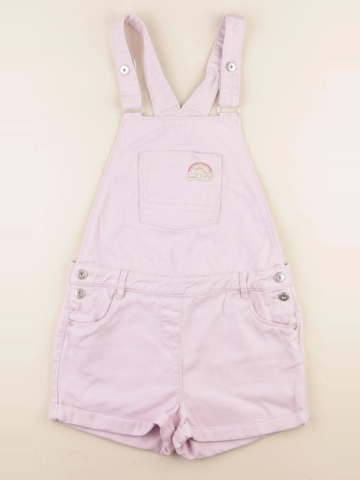 Vertbaudet - salopette rose - 12 ans