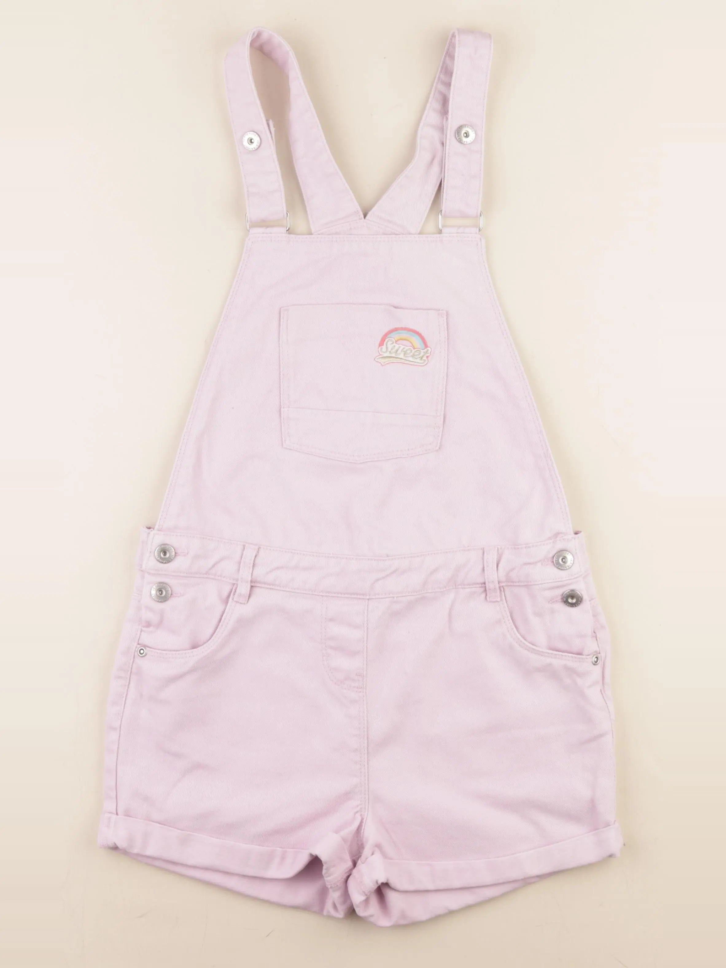 Vertbaudet - salopette rose - 12 ans