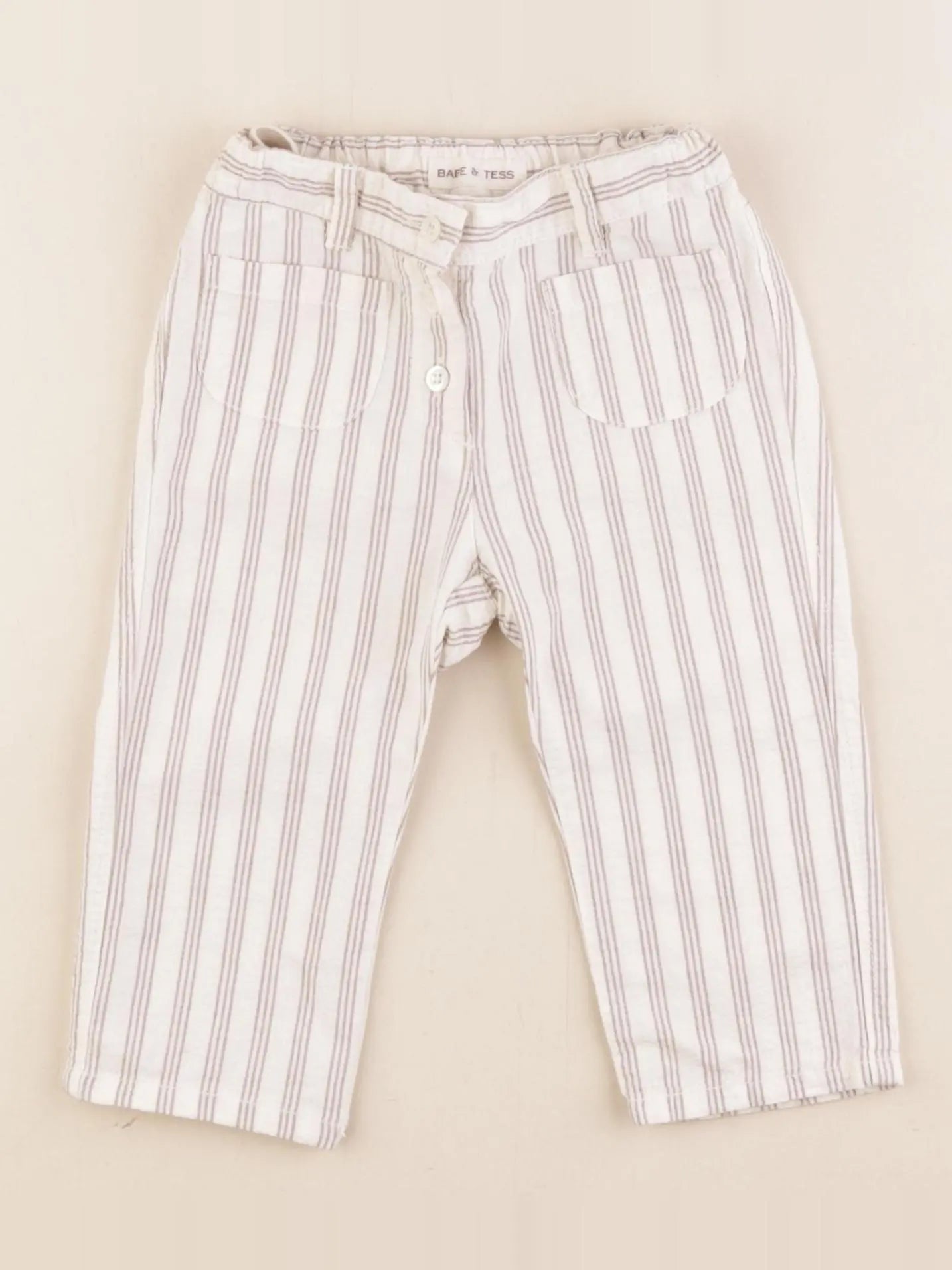 Babe & Tess - pantalon beige - 9 mois