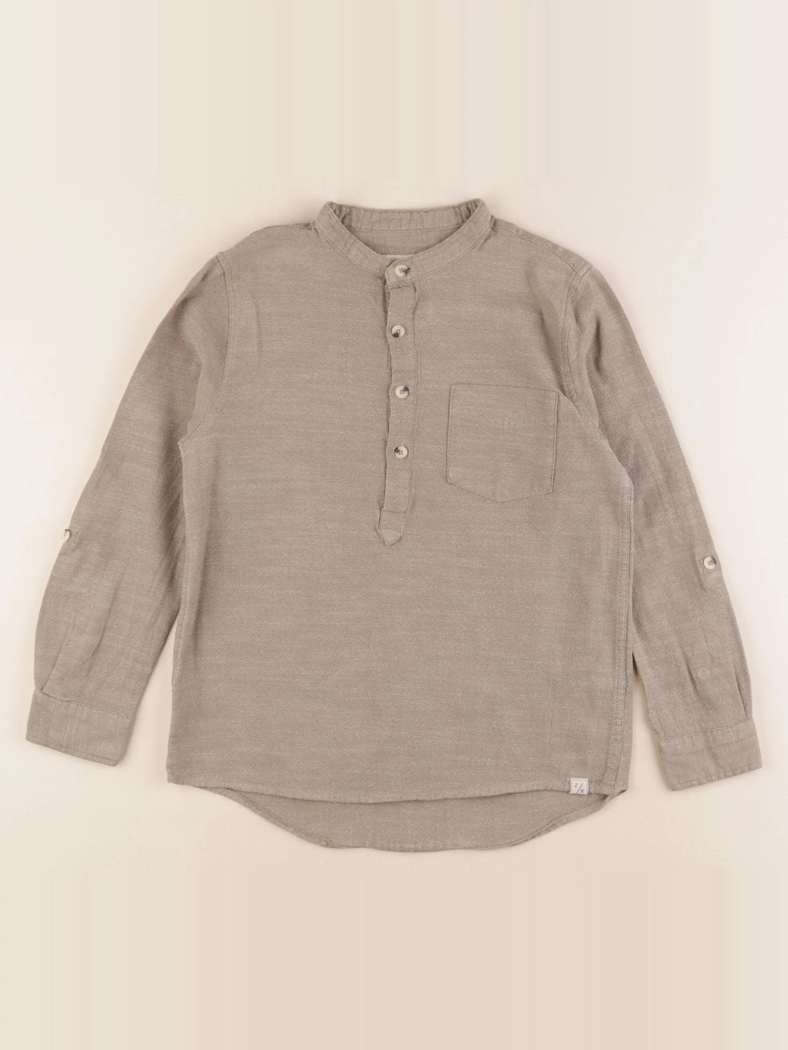 Zara - chemise vert - 8 ans