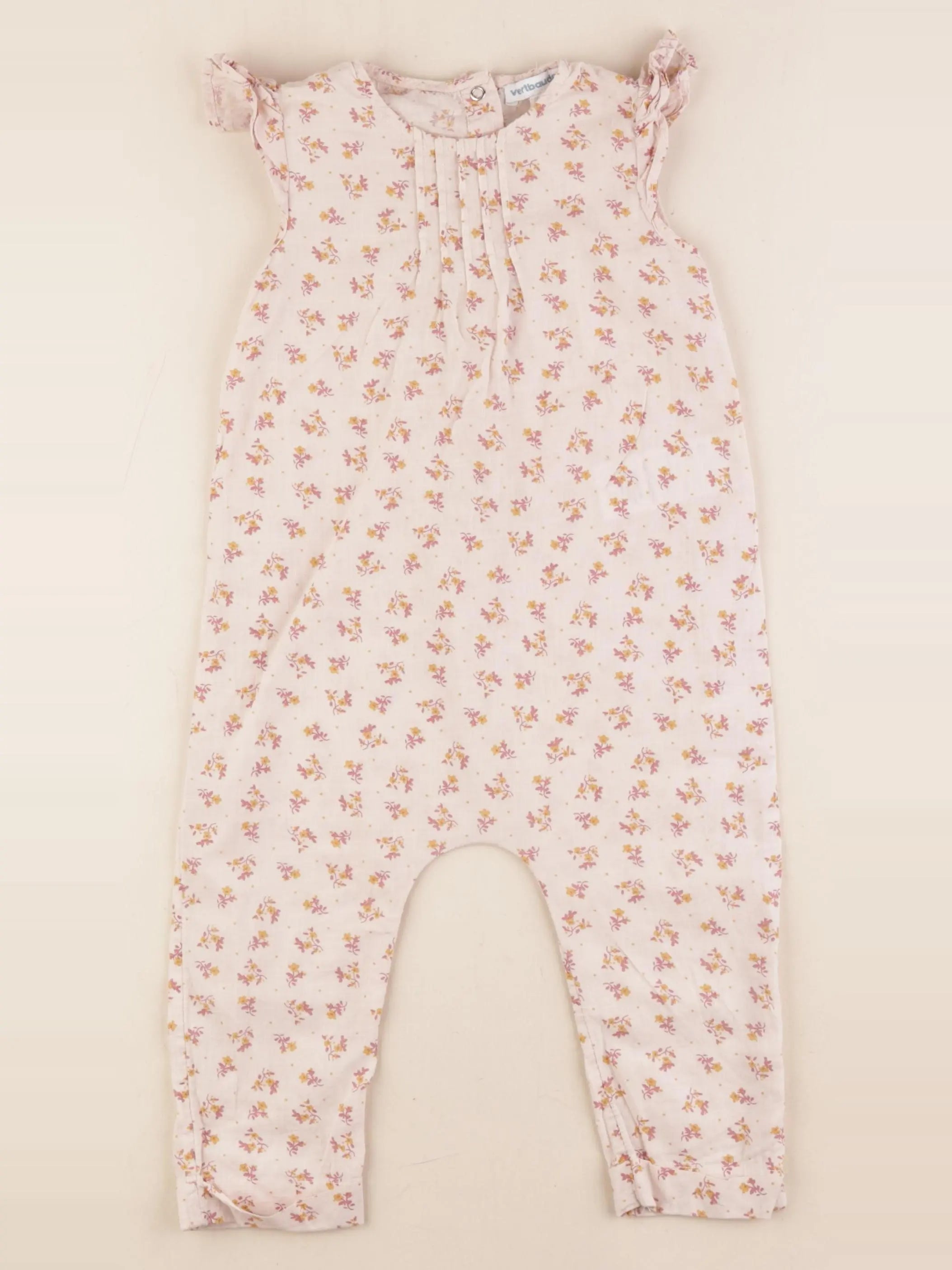 Vertbaudet - combinaison rose - 2 ans