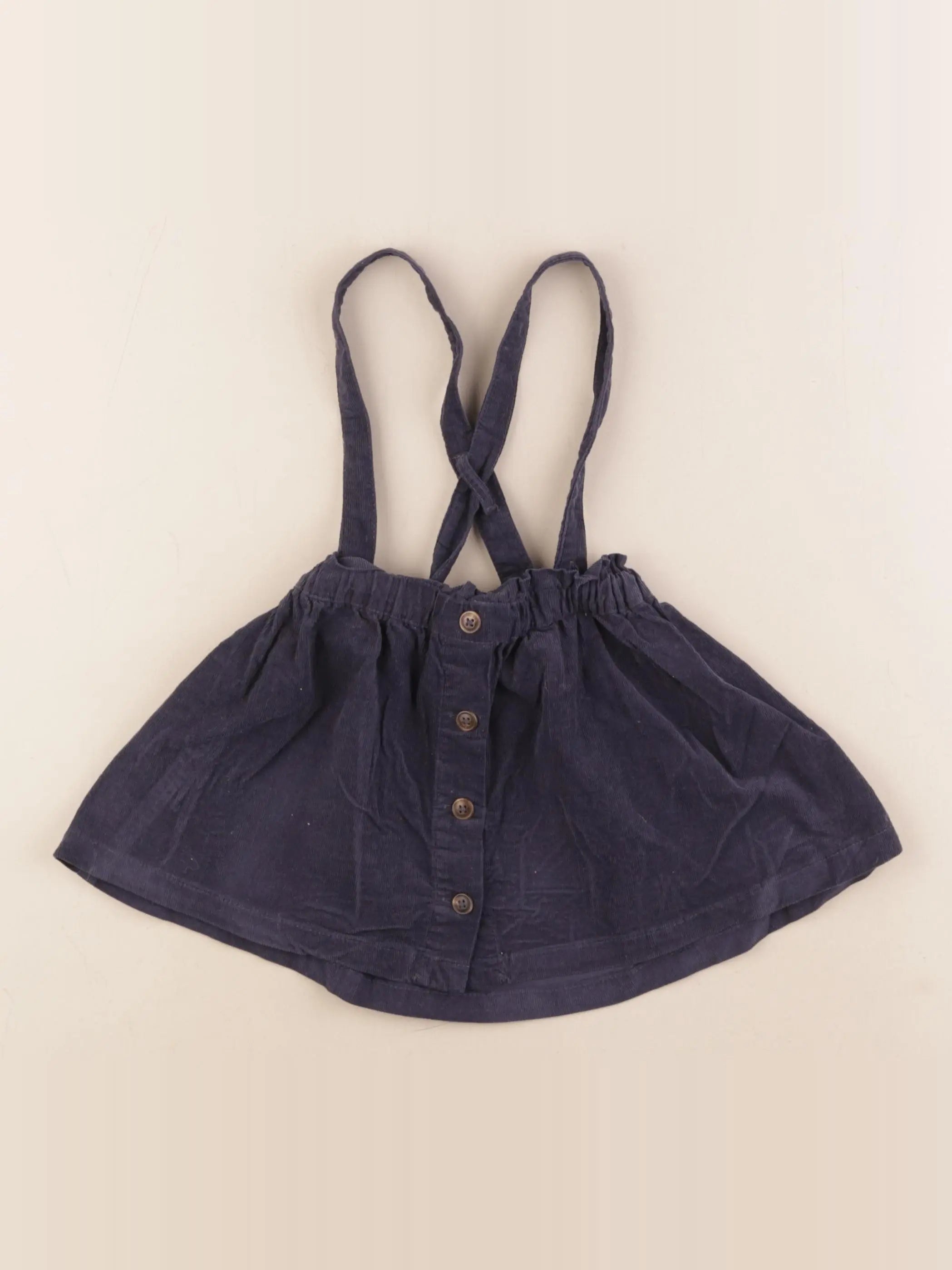 Vertbaudet - jupe bleu - 18 mois