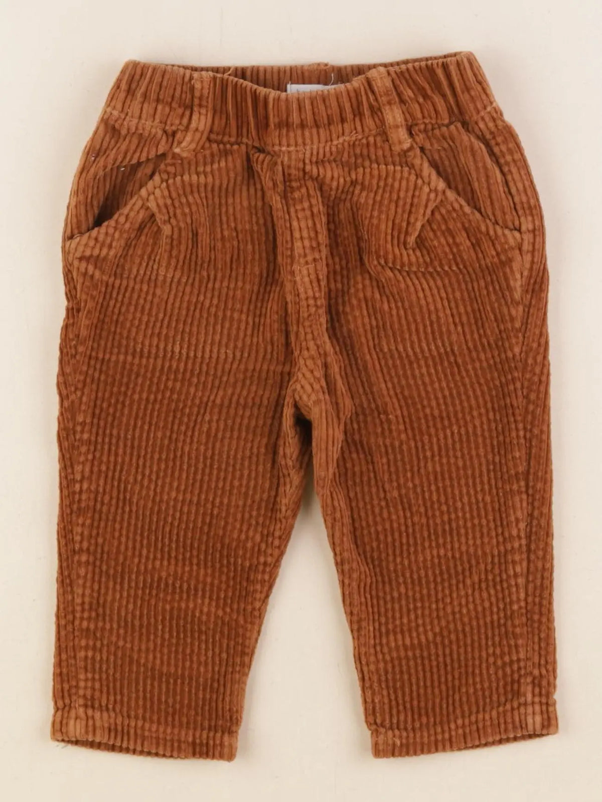 Boutchou - pantalon marron - 9 mois
