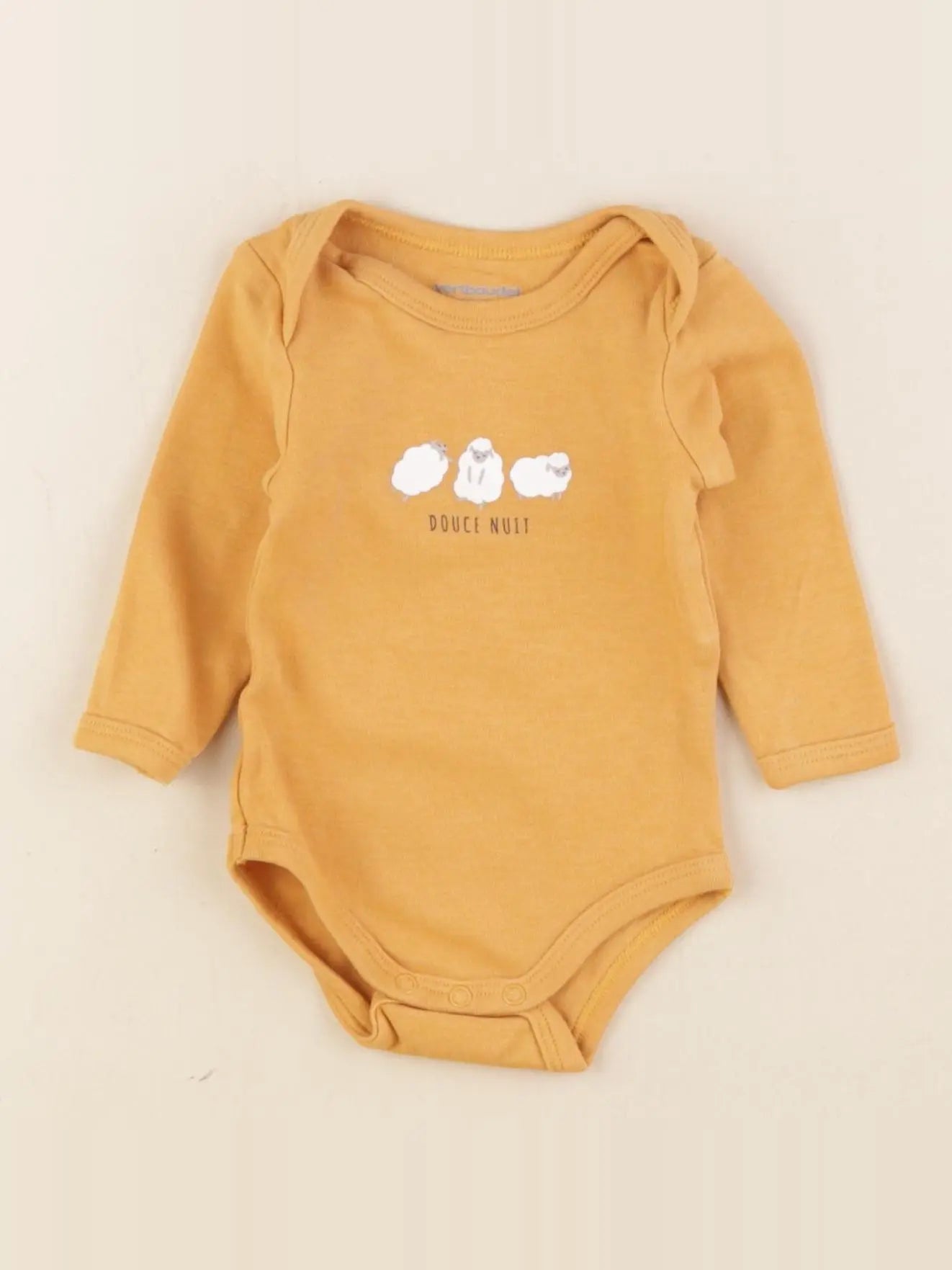 Vertbaudet - body jaune - 3 mois