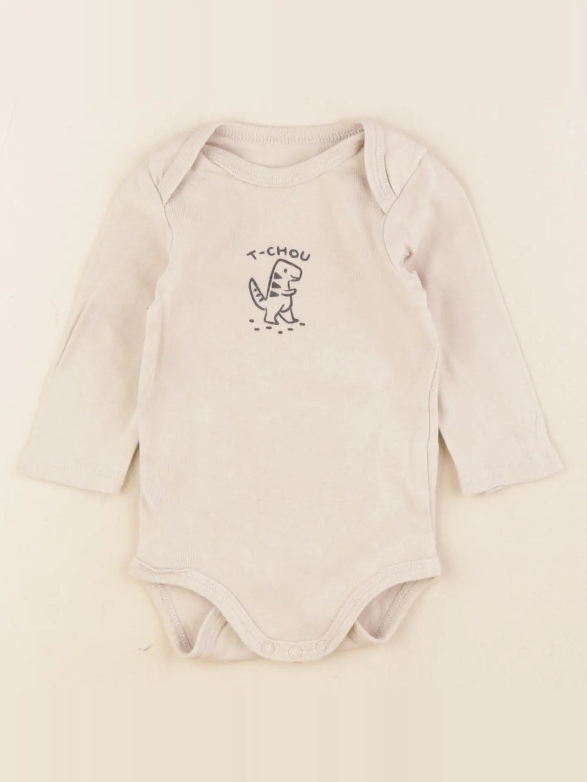 La Redoute - body beige - 6 mois