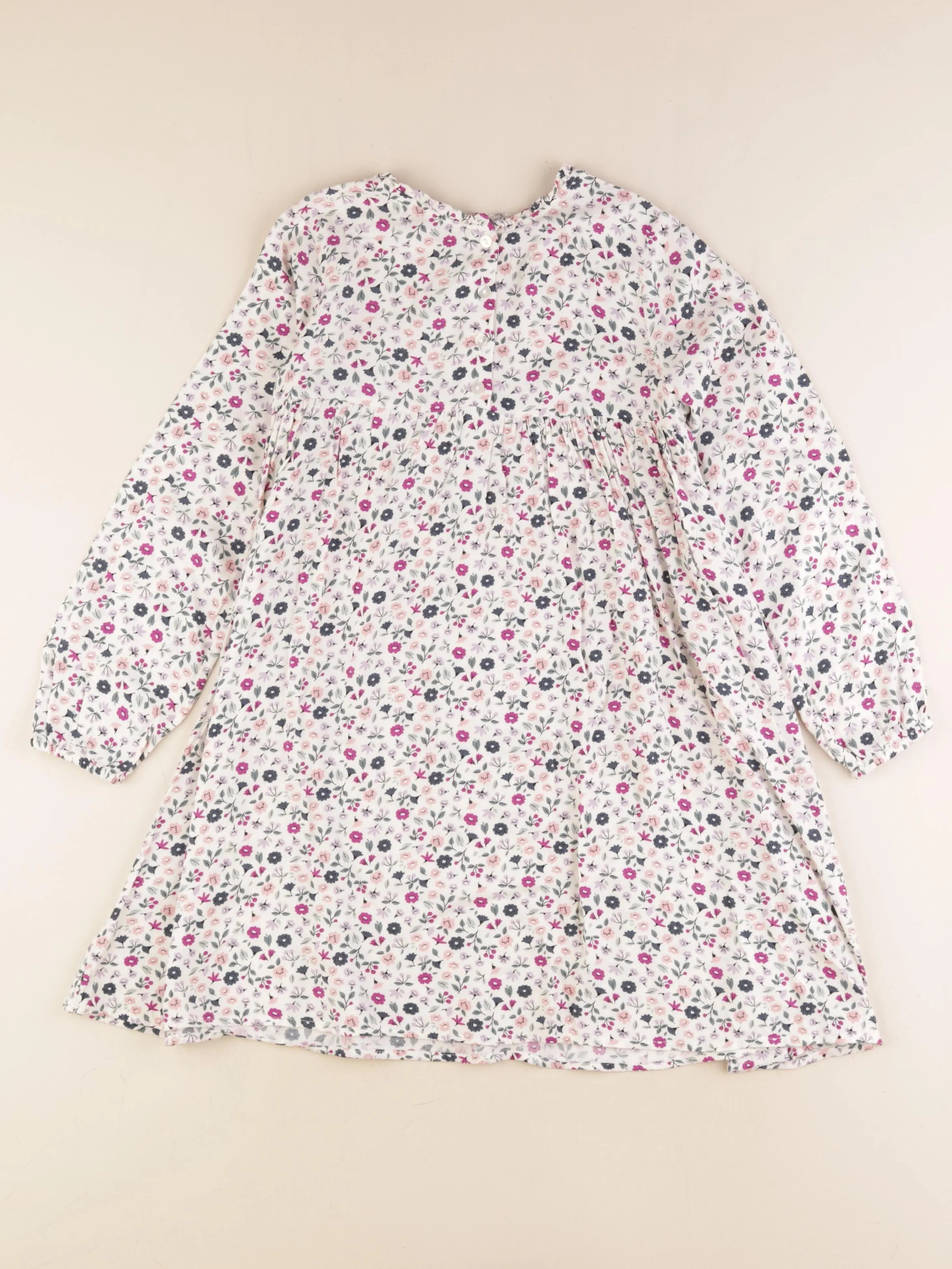 Vertbaudet - robe multicolore - 9 ans