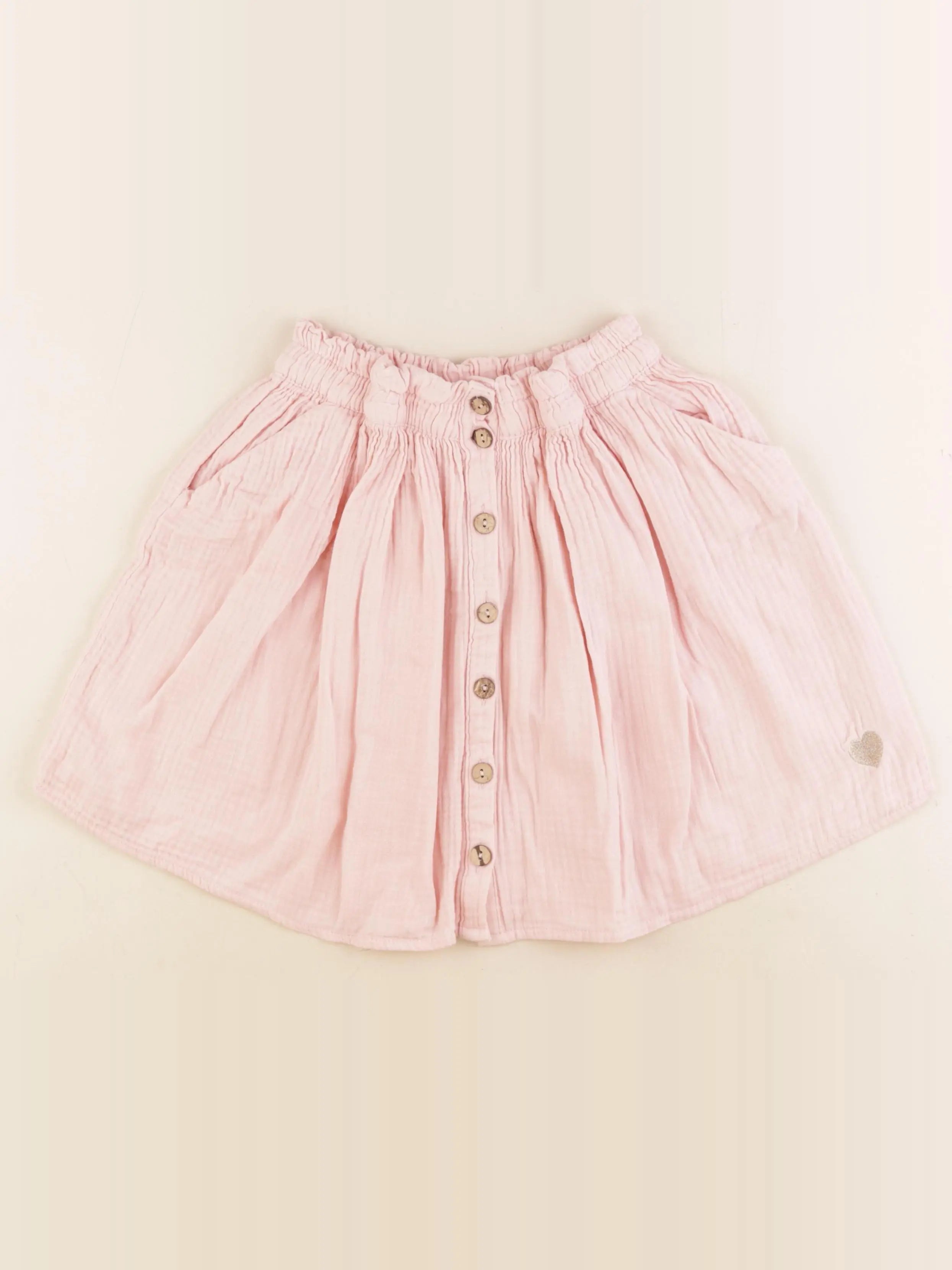 Vertbaudet - jupe rose - 10 ans