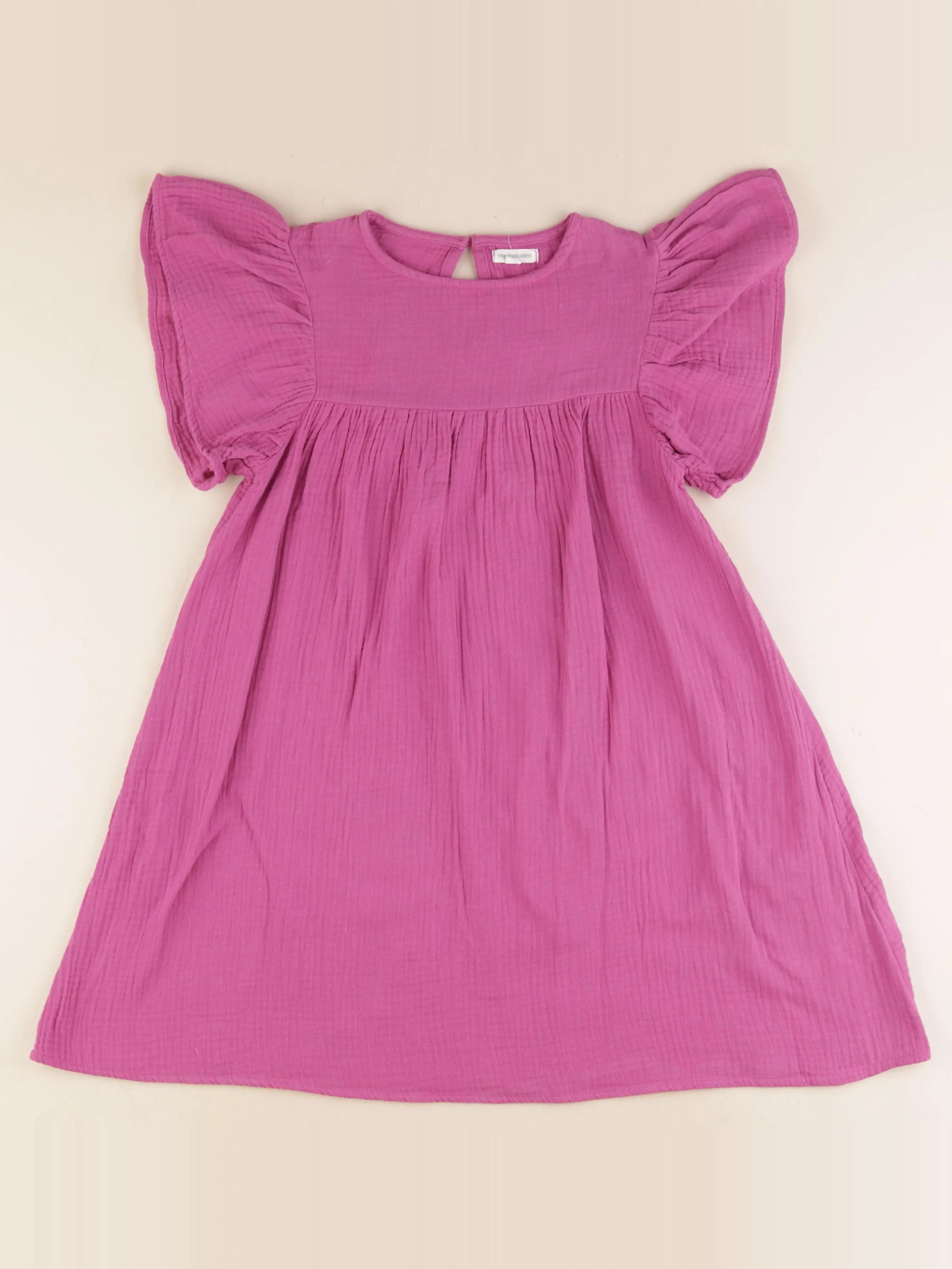 Vertbaudet - robe rose - 10 ans