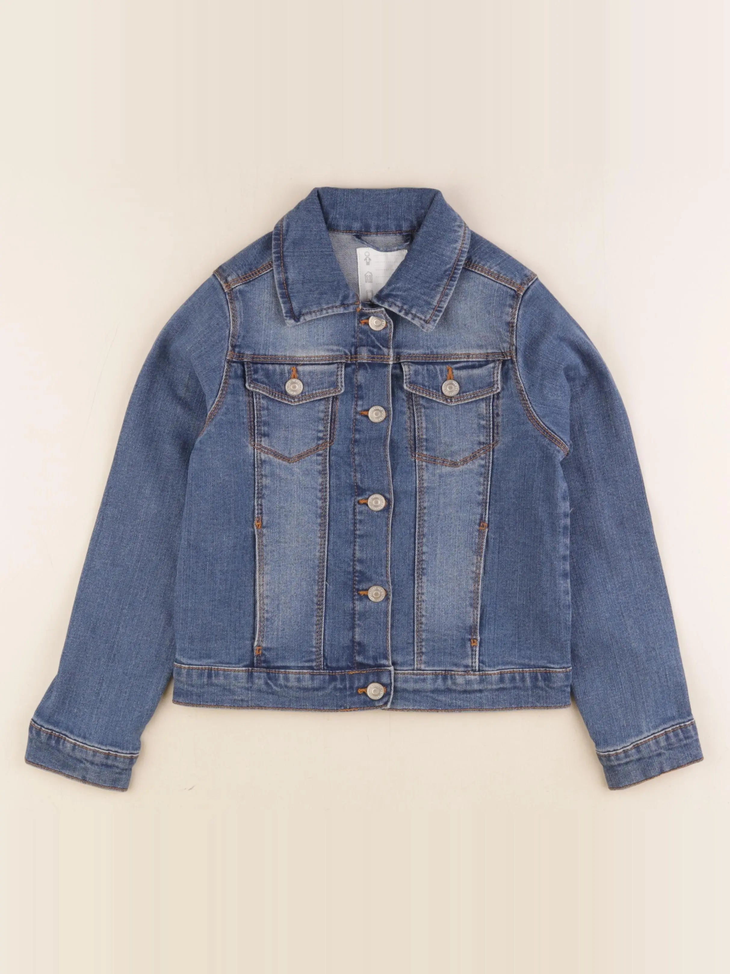 Vertbaudet - veste bleu - 8 ans