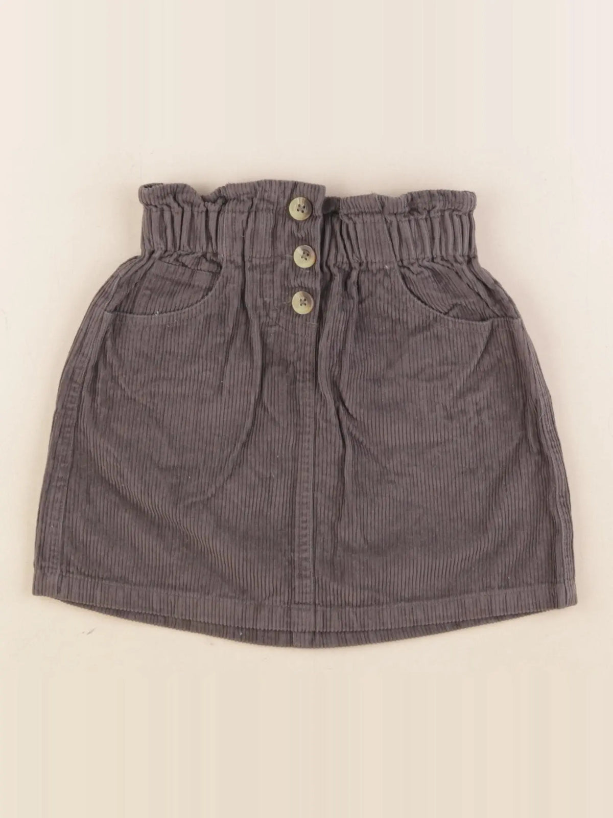 Little Cigogne - jupe gris - 4 ans