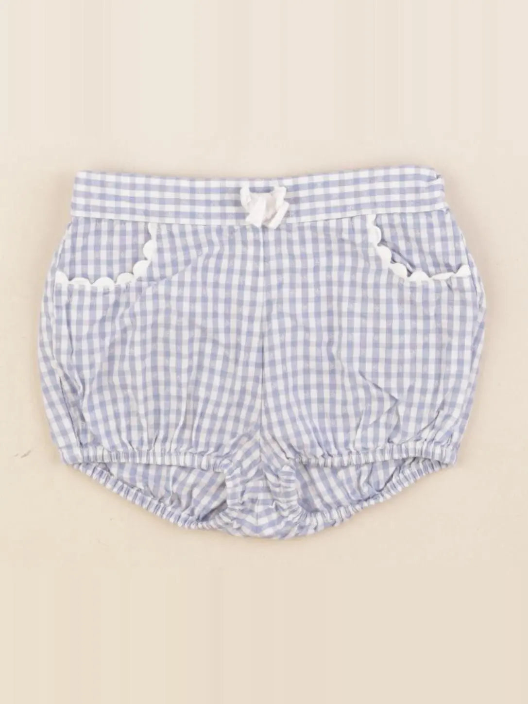 Cyrillus - bloomer blanc, bleu - 6 mois