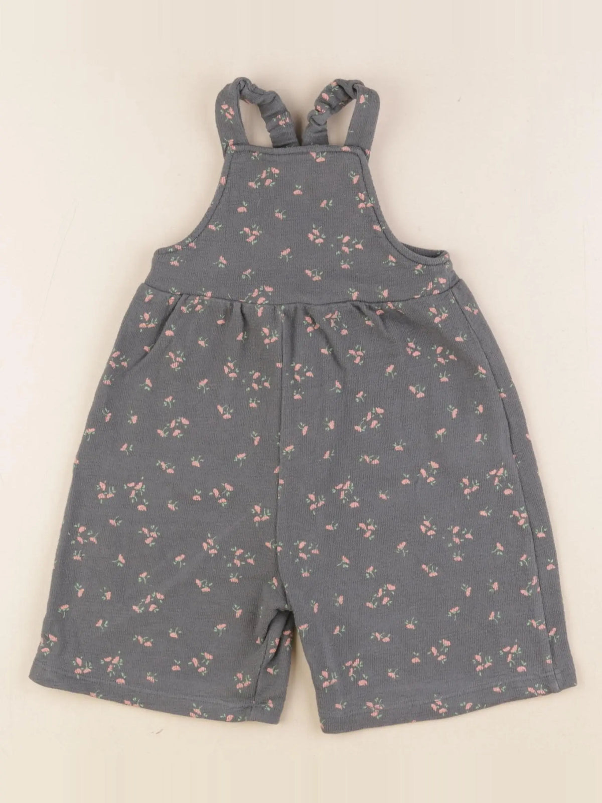 Zara - salopette gris - 3 mois