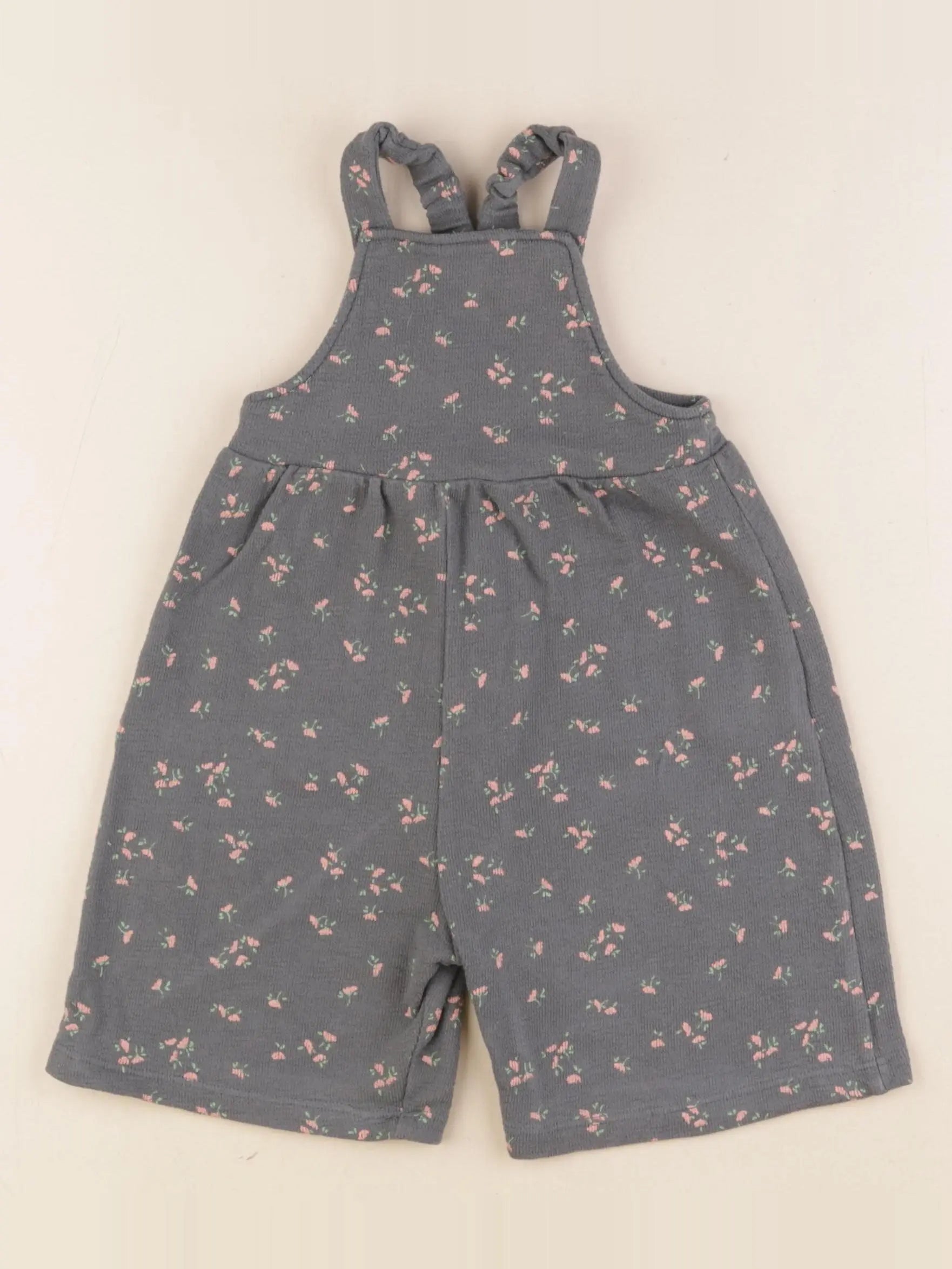 Zara - salopette gris - 3 mois