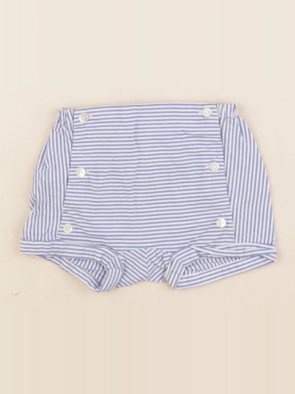Jacadi - bloomer blanc, bleu - 6 mois