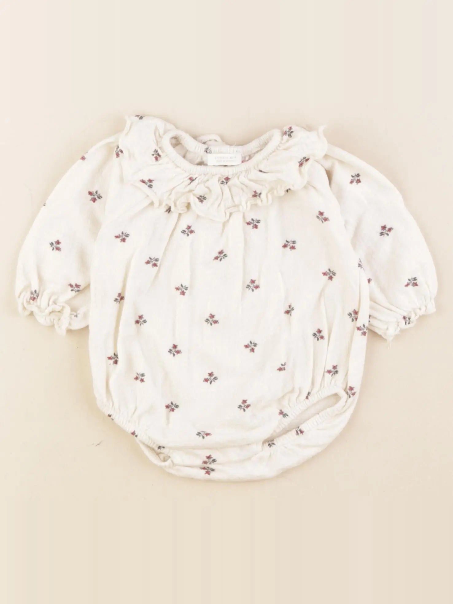 Zara - combinaison blanc - 1/3 mois