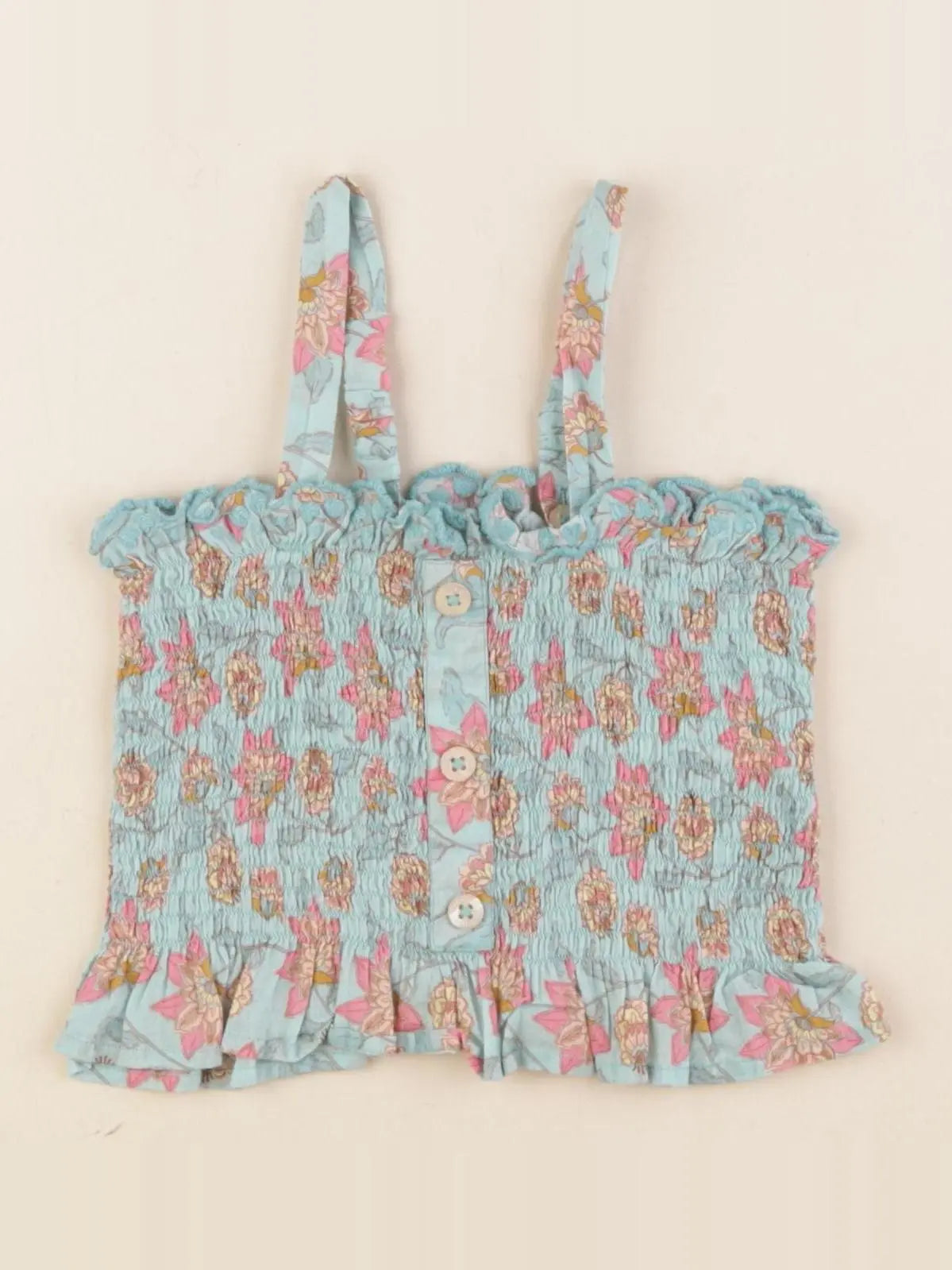 Louise Misha - blouse vert - 4 ans