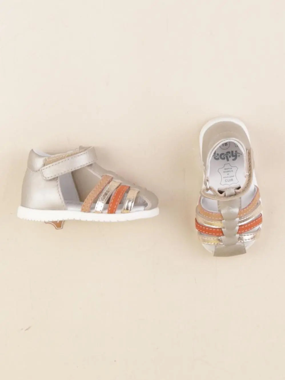 Bopy - sandales multicolore - pointure 18
