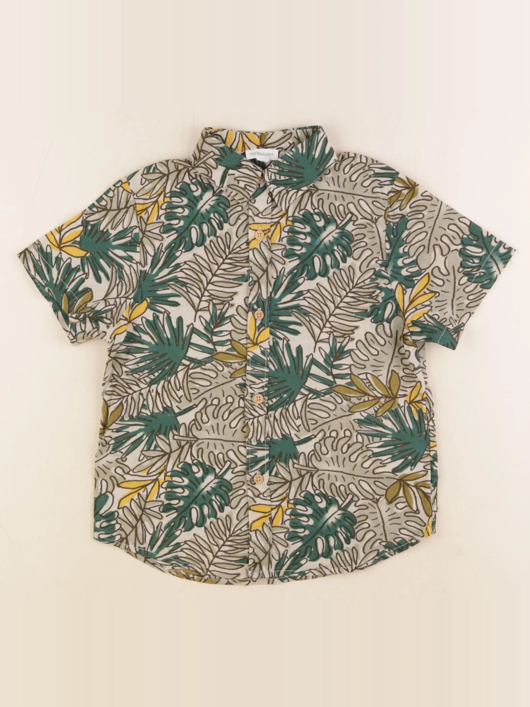Vertbaudet - chemise multicolore - 5 ans