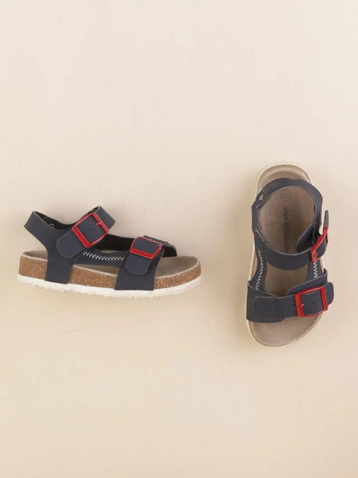 Vertbaudet - sandales bleu - pointure 25