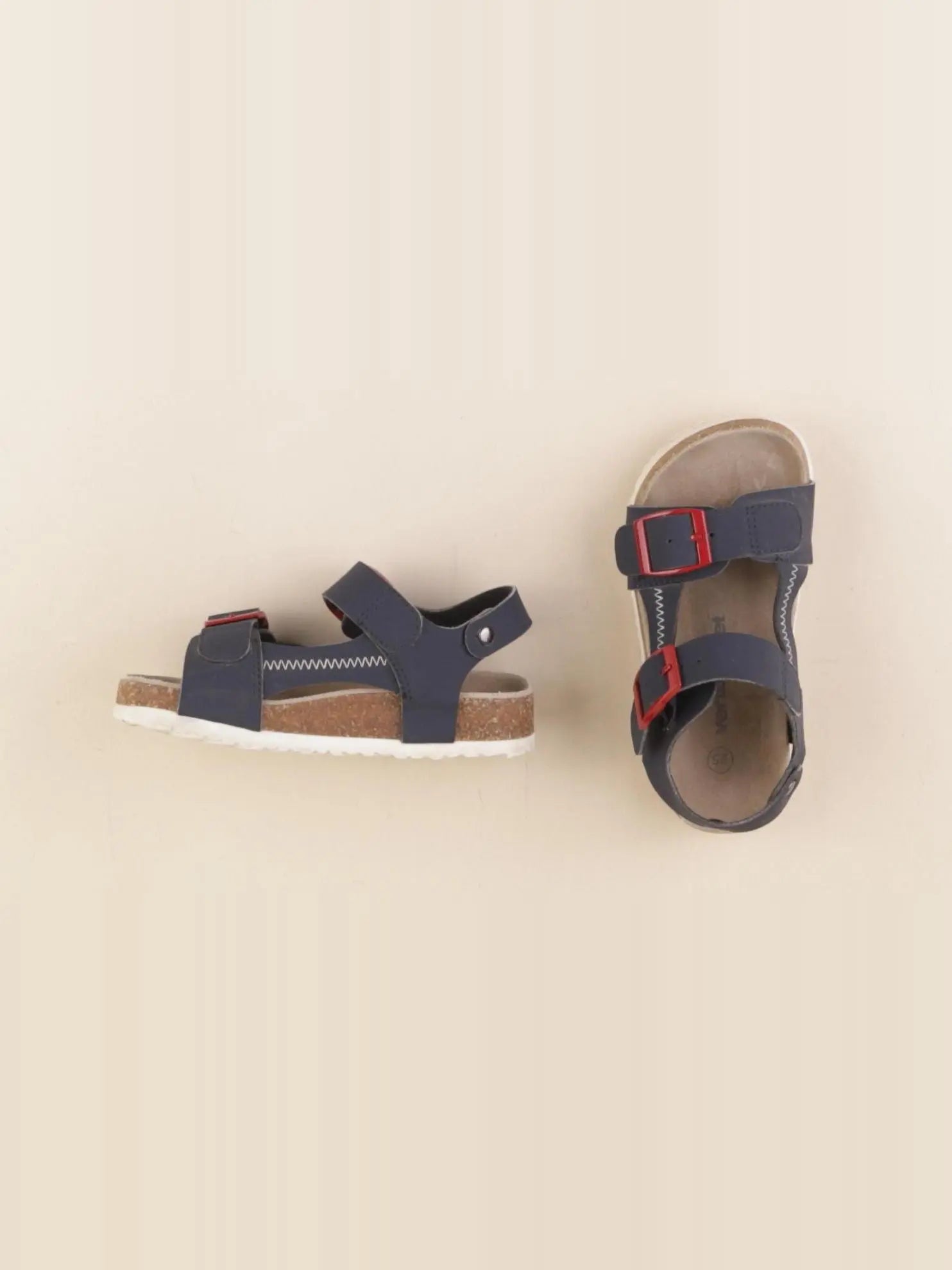 Vertbaudet - sandales bleu - pointure 25