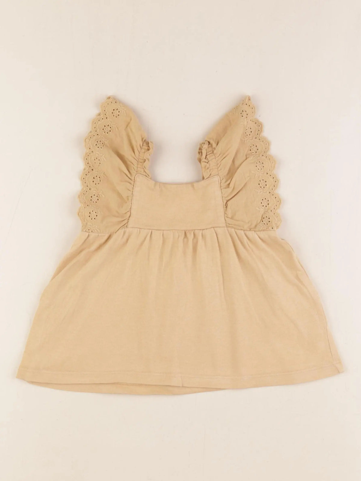Vertbaudet - tee-shirt marron - 9 mois