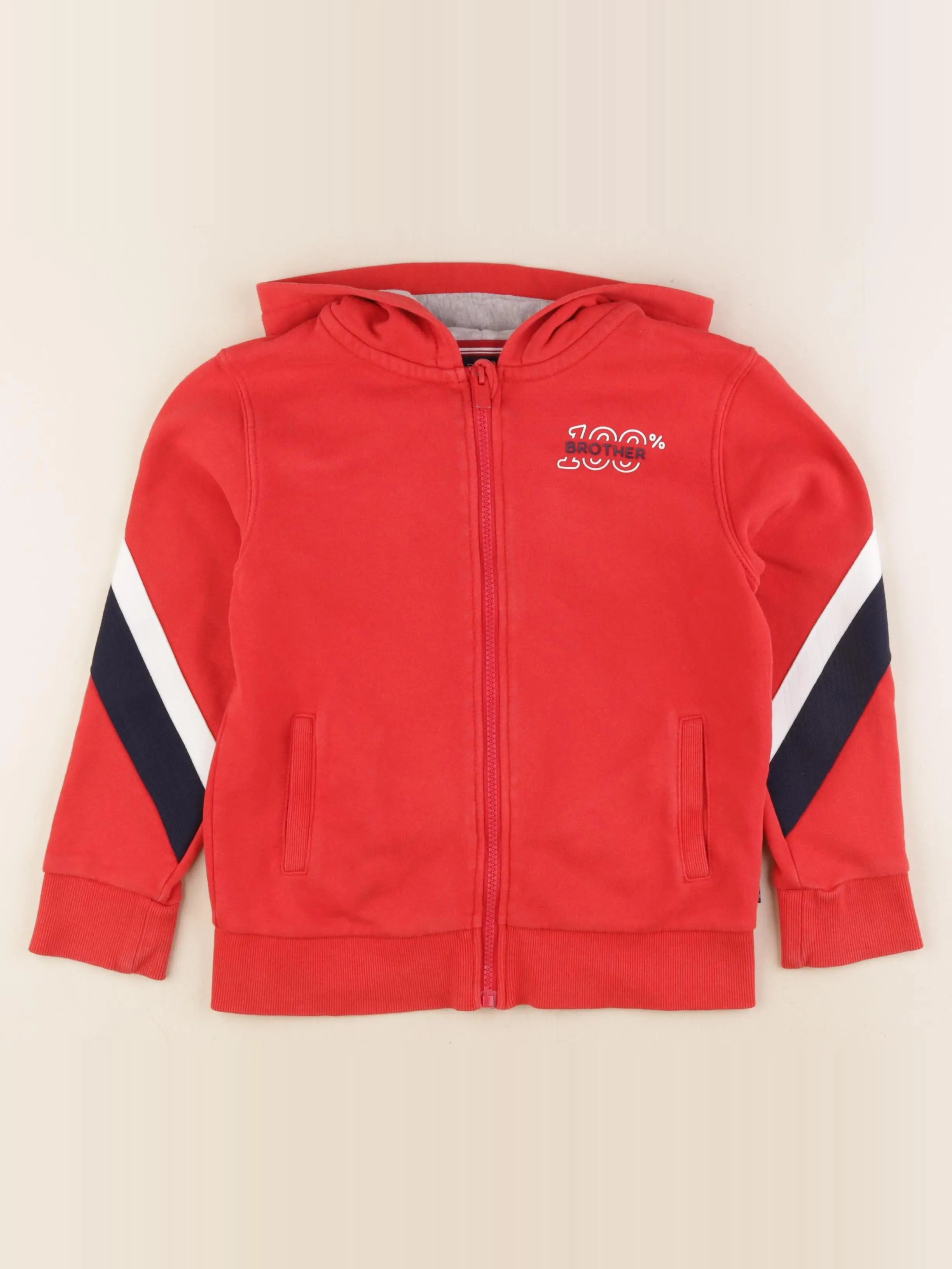 Okaidi - sweat rouge - 8 ans