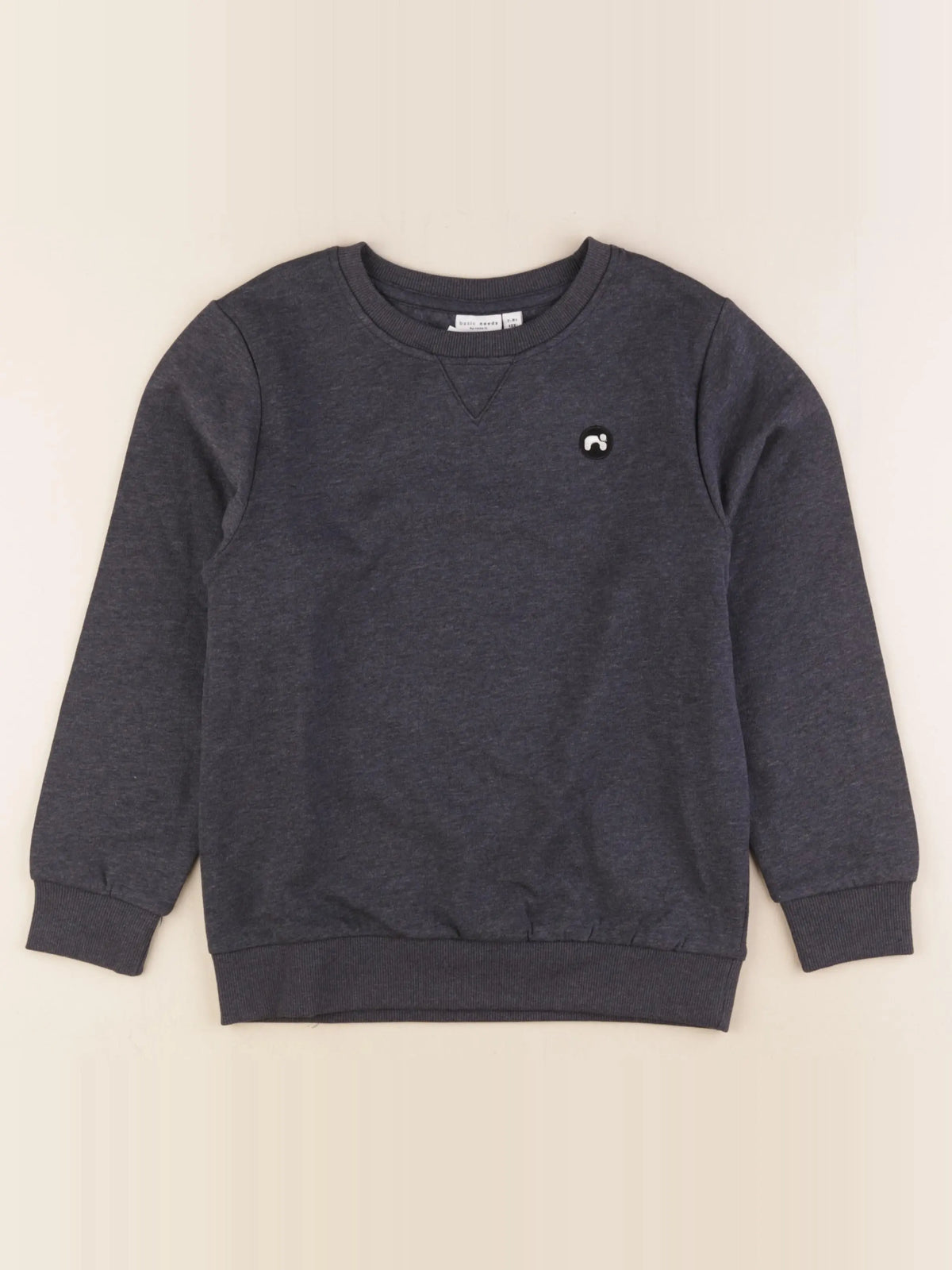 Name it - sweat gris - 7/8 ans