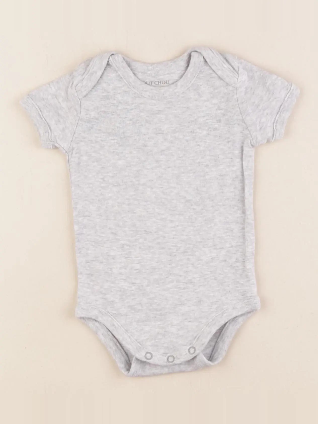Boutchou - body gris - 6 mois