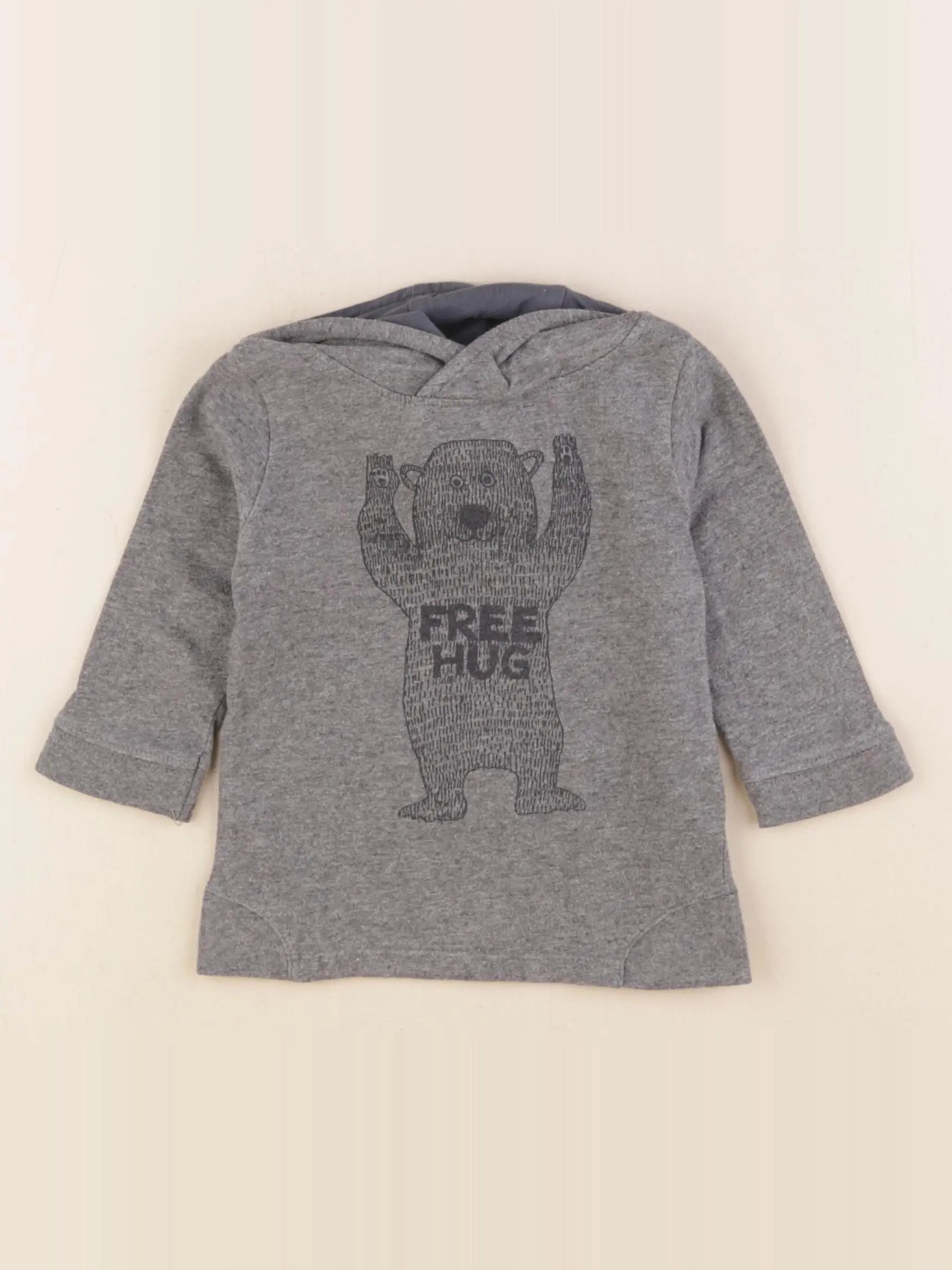 Tape à l'oeil - tee-shirt gris - 6 mois
