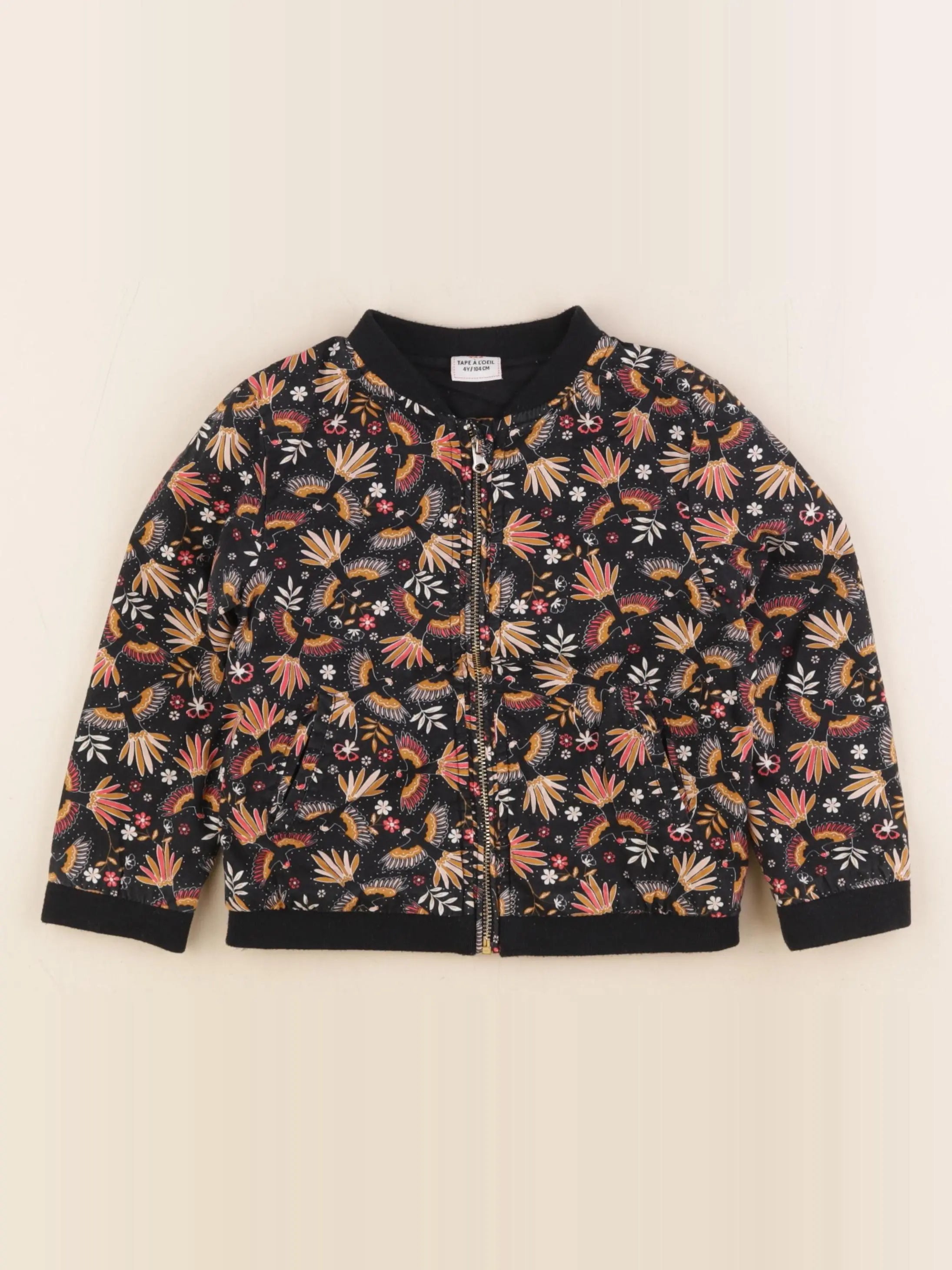 Tape à l'oeil - veste multicolore - 4 ans