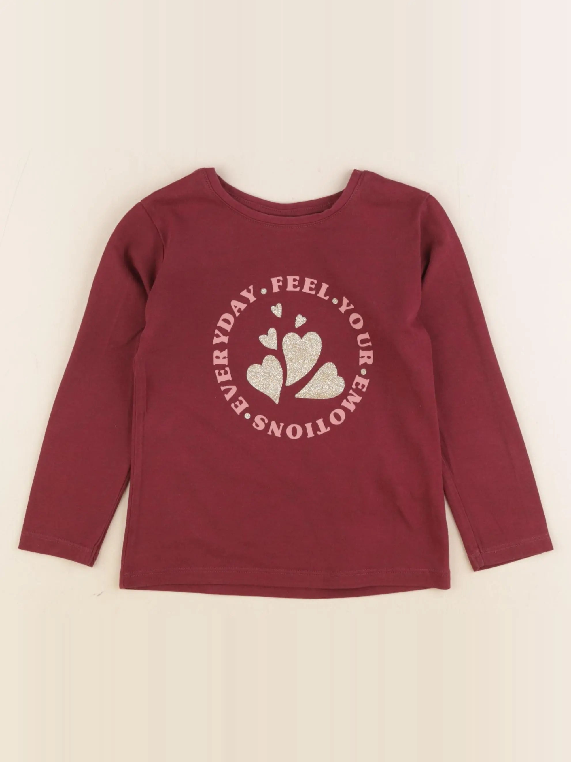 Tape à l'oeil - tee-shirt rouge - 3 ans