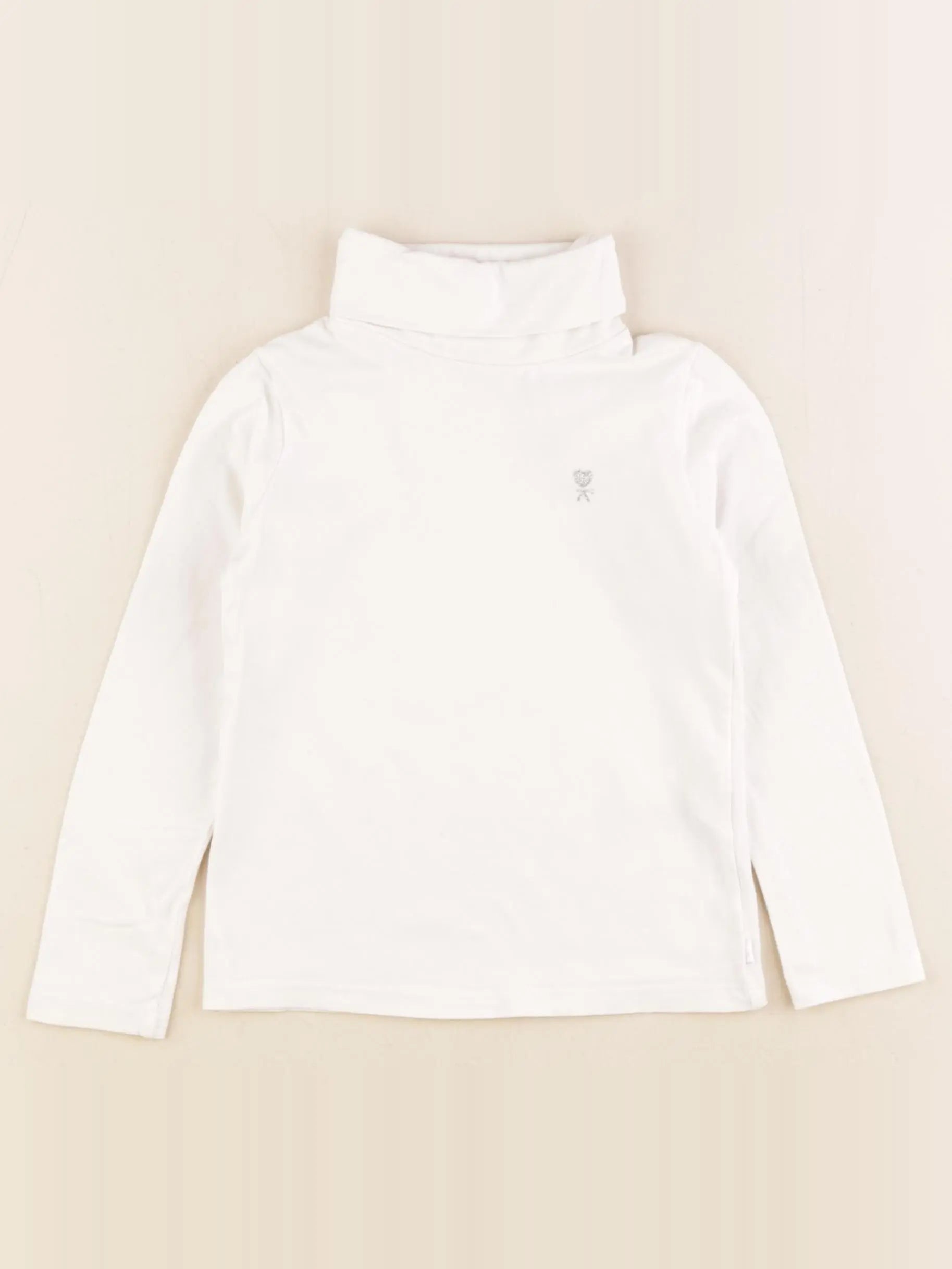 Okaidi - sous-pull blanc - 3 ans
