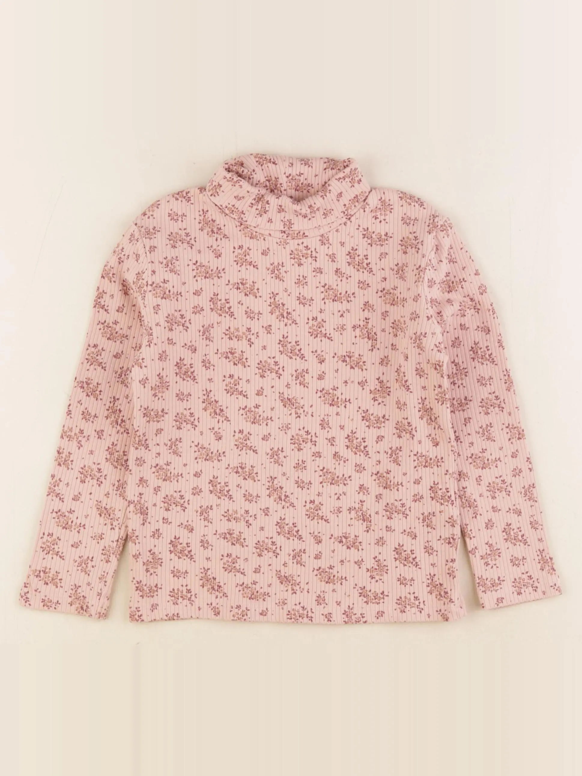 Vertbaudet - sous-pull rose - 4 ans
