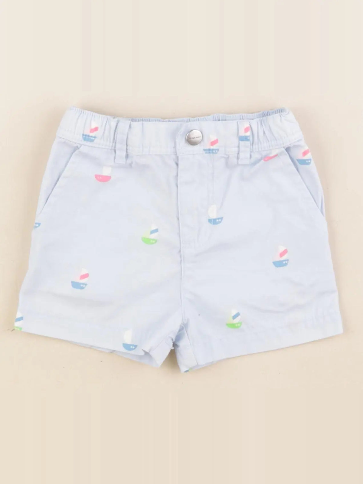 Jacadi - short bleu - 12 mois