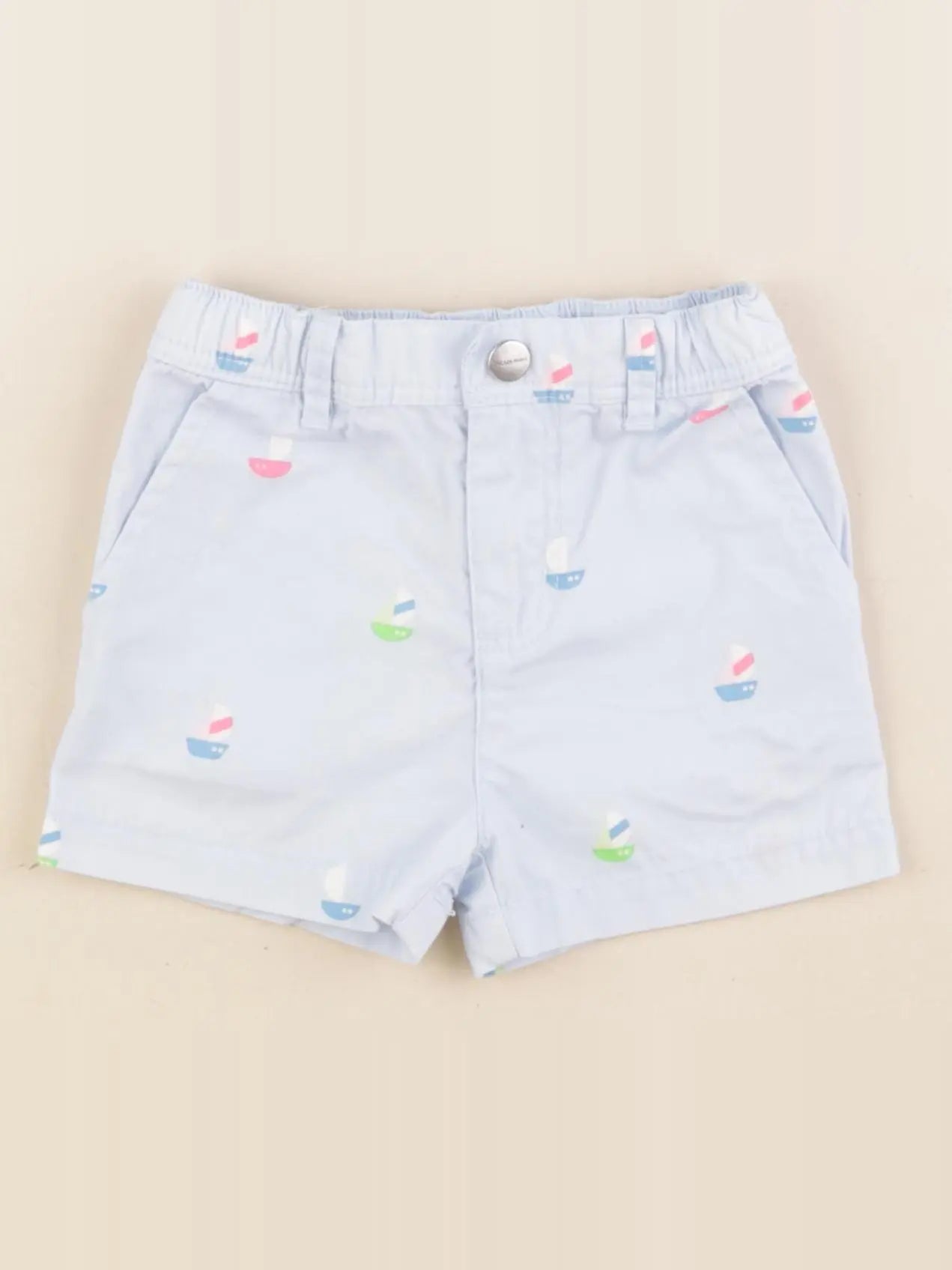 Jacadi - short bleu - 12 mois