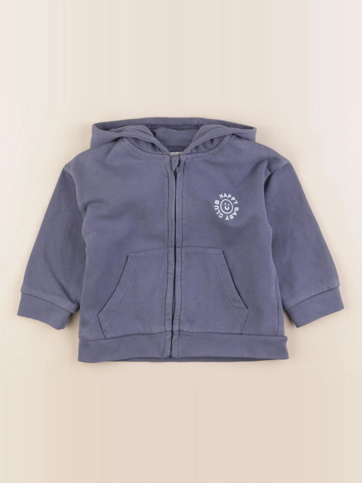 Vertbaudet - sweat bleu - 18 mois