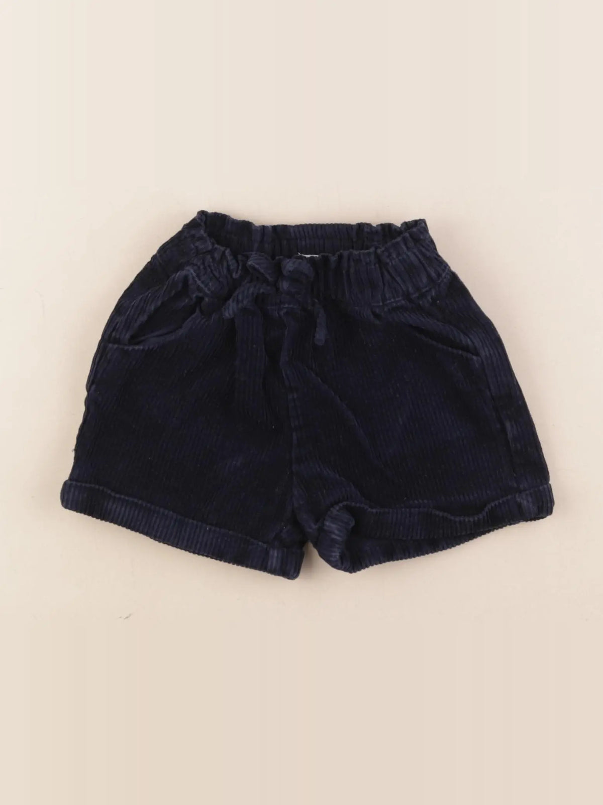 Vertbaudet - short bleu - 18 mois