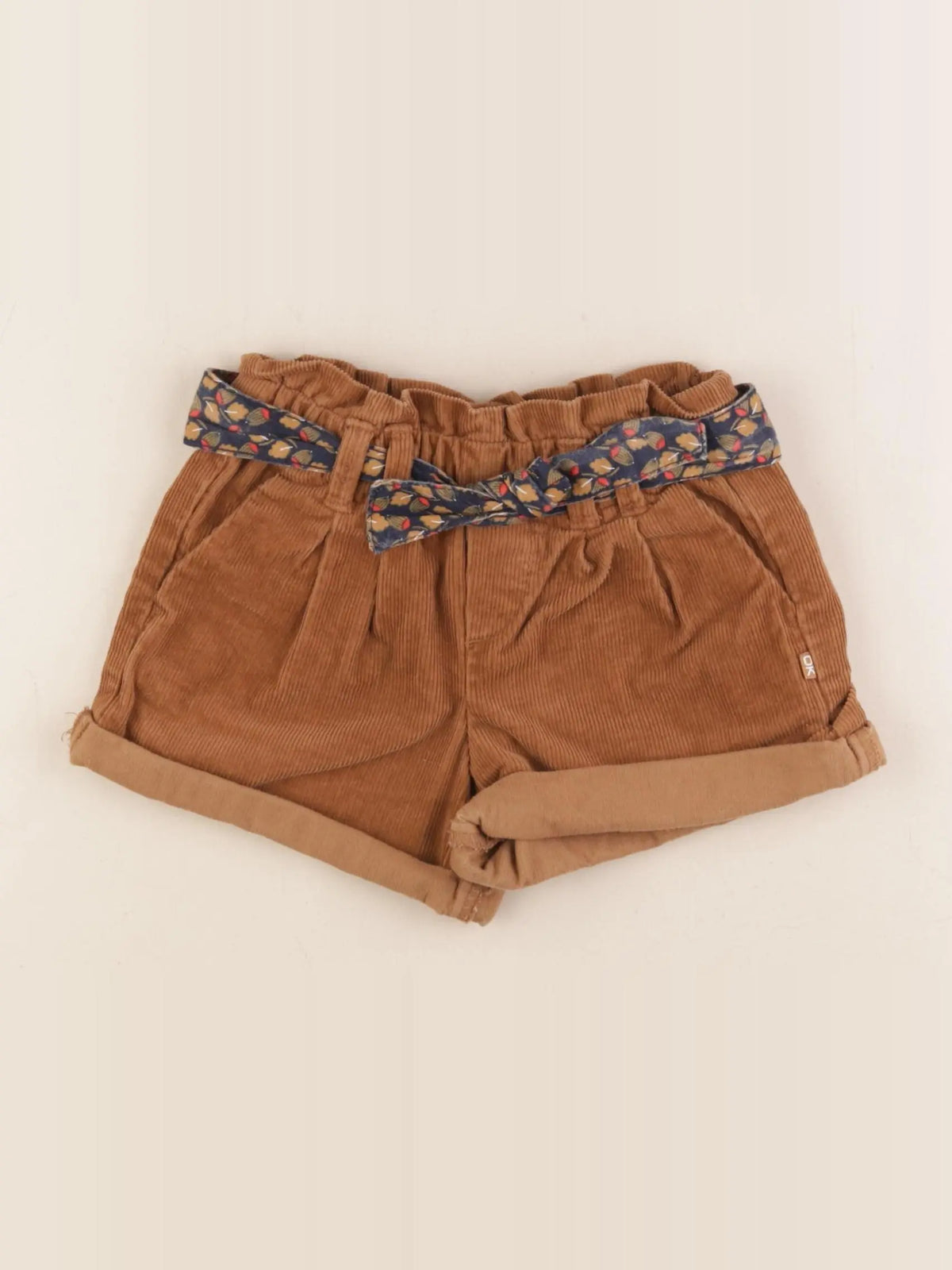 Okaidi - short marron - 4 ans