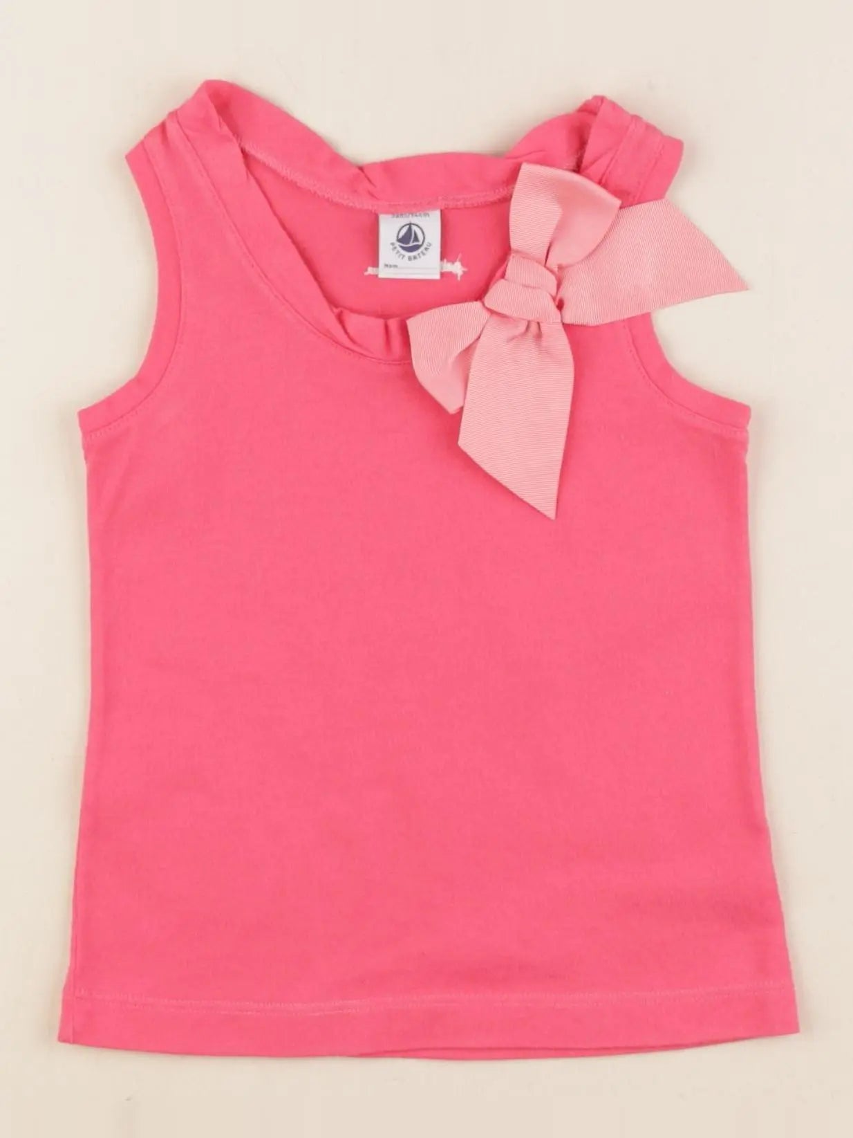 Petit Bateau - débardeur rose - 3 ans