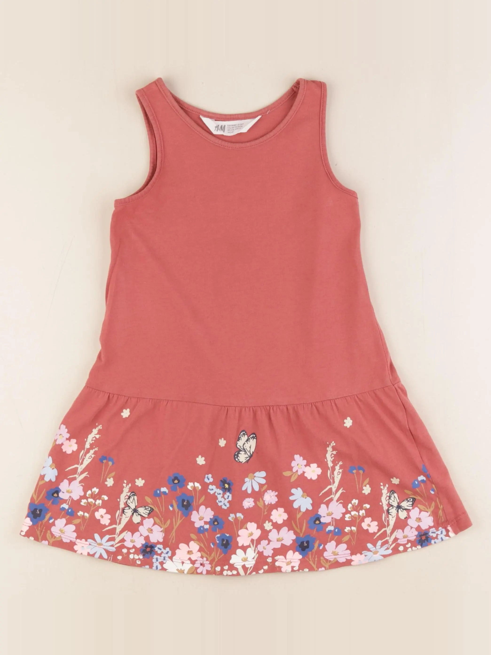 H&M - robe multicolore - 2/4 ans