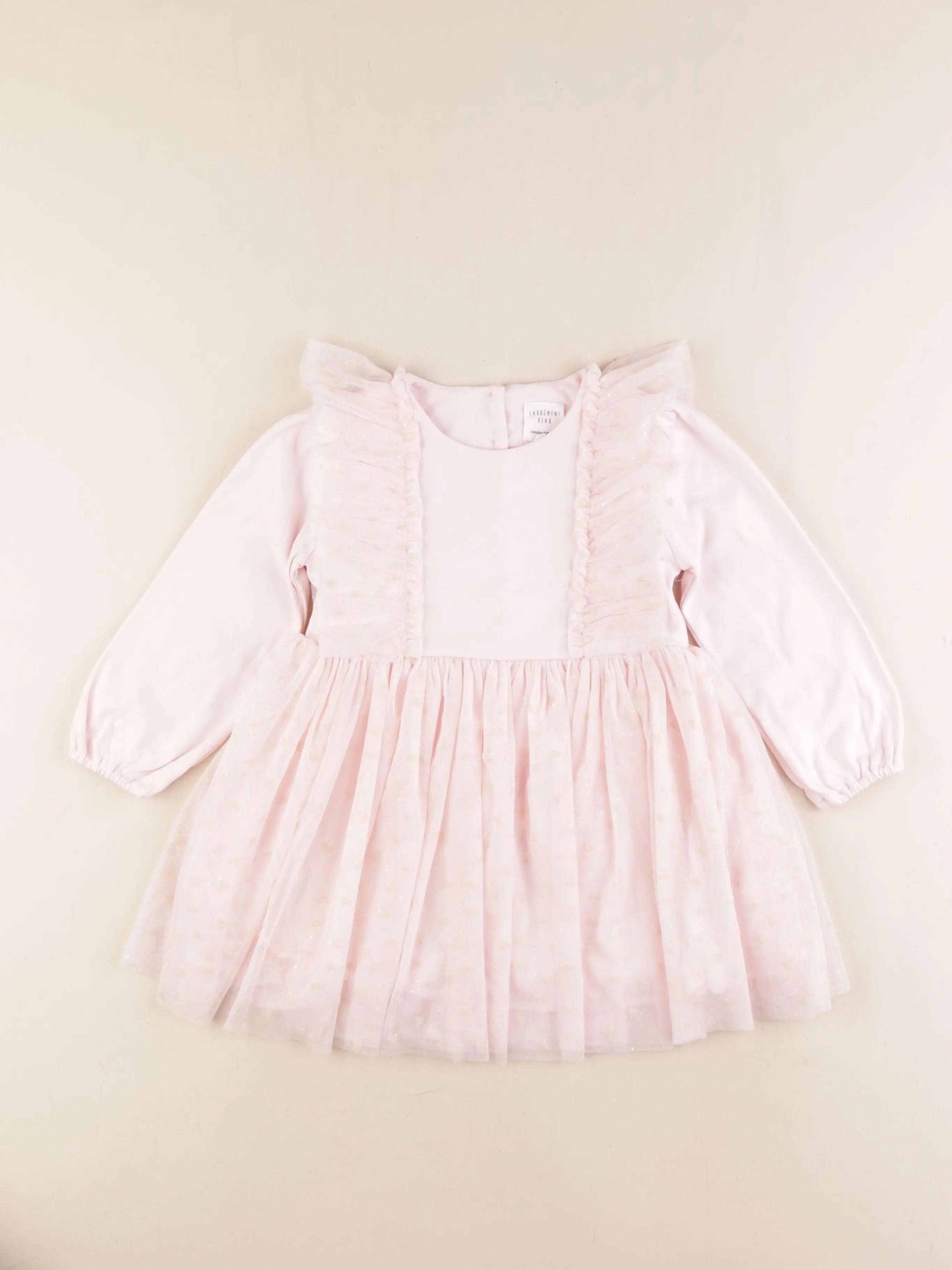 Carrément Beau - robe rose - 3 ans