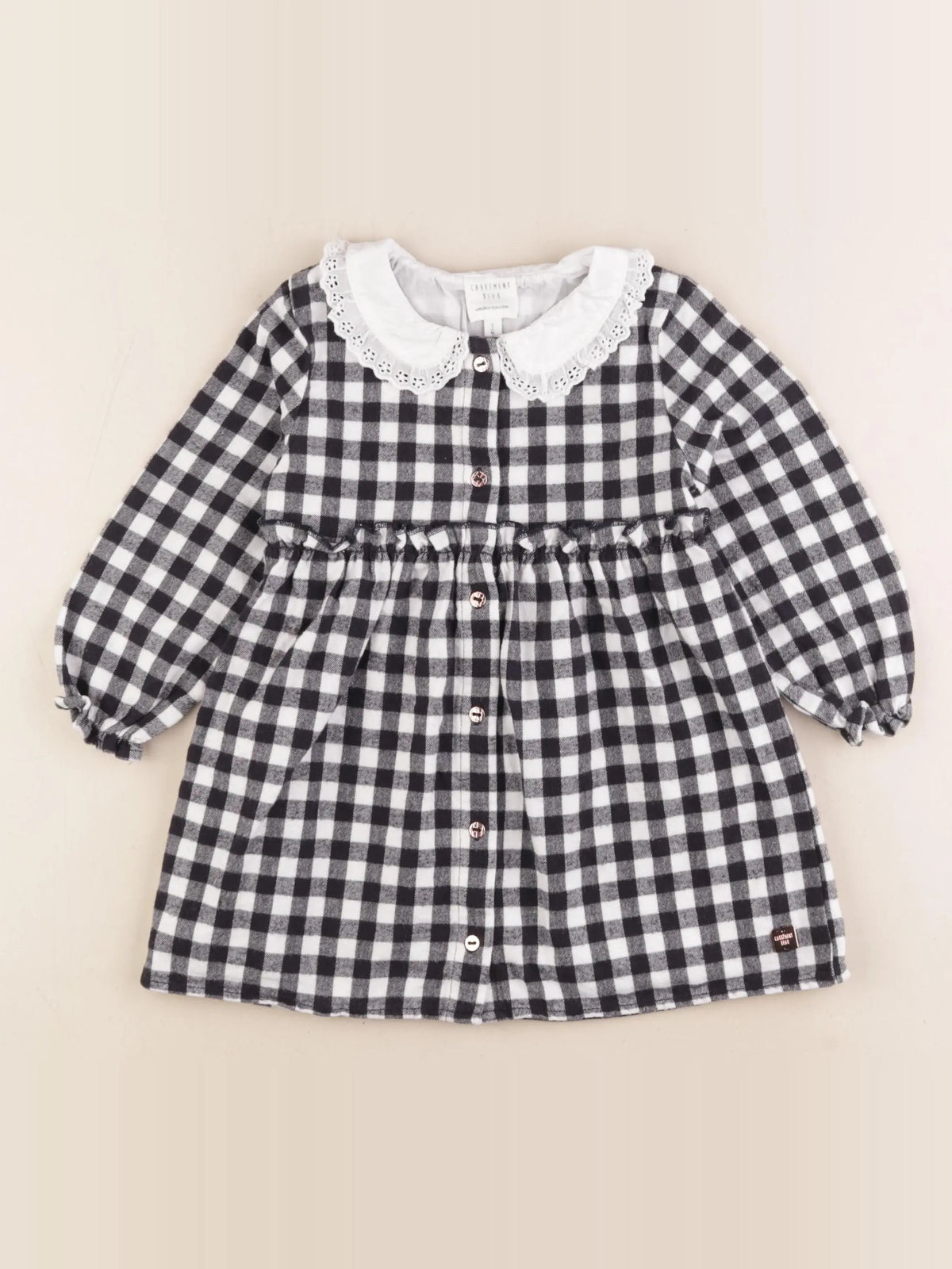 Carrément Beau - robe noir - 3 ans