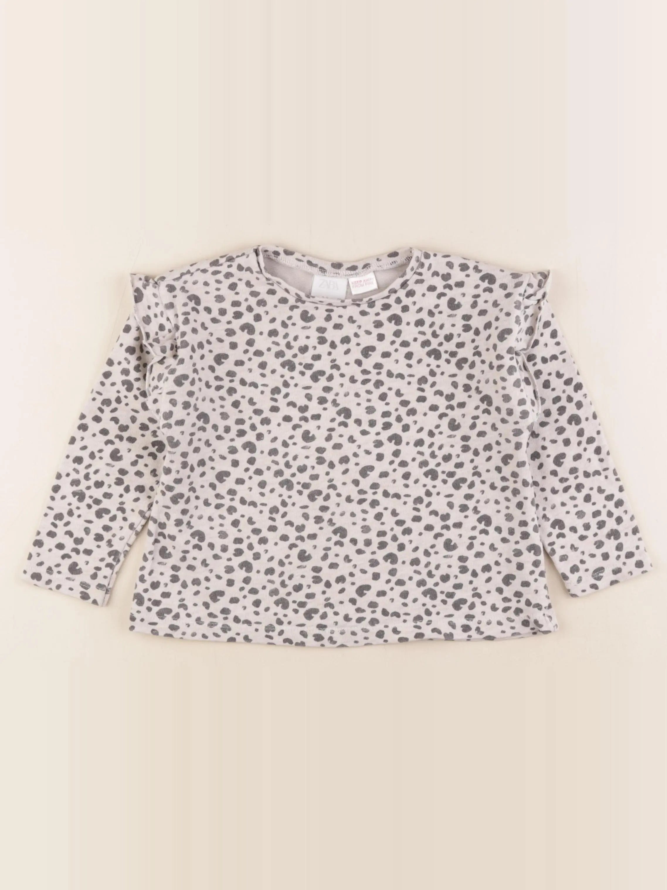 Zara - sweat multicolore - 2/3 ans
