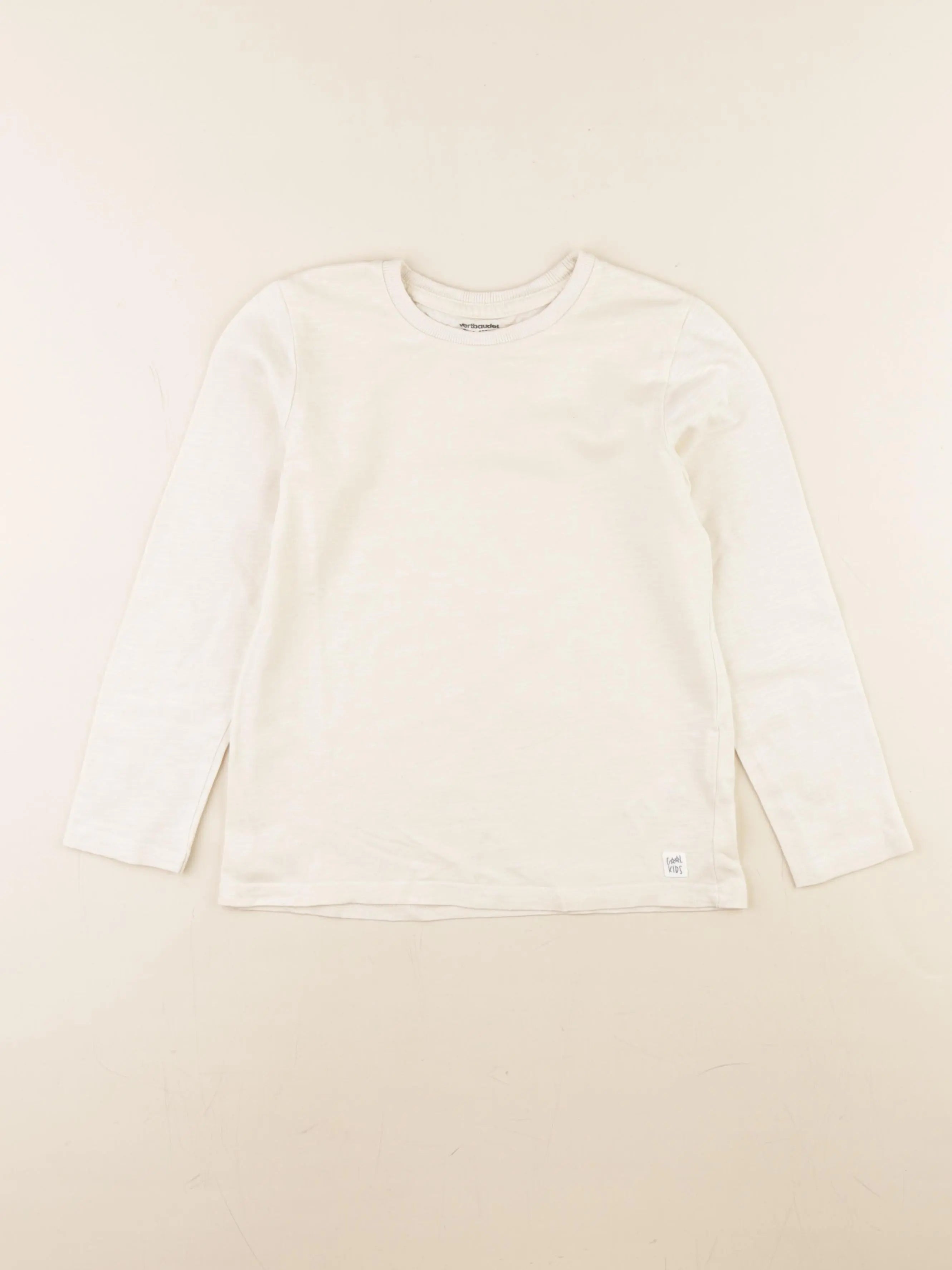 Vertbaudet - tee-shirt jaune - 8 ans