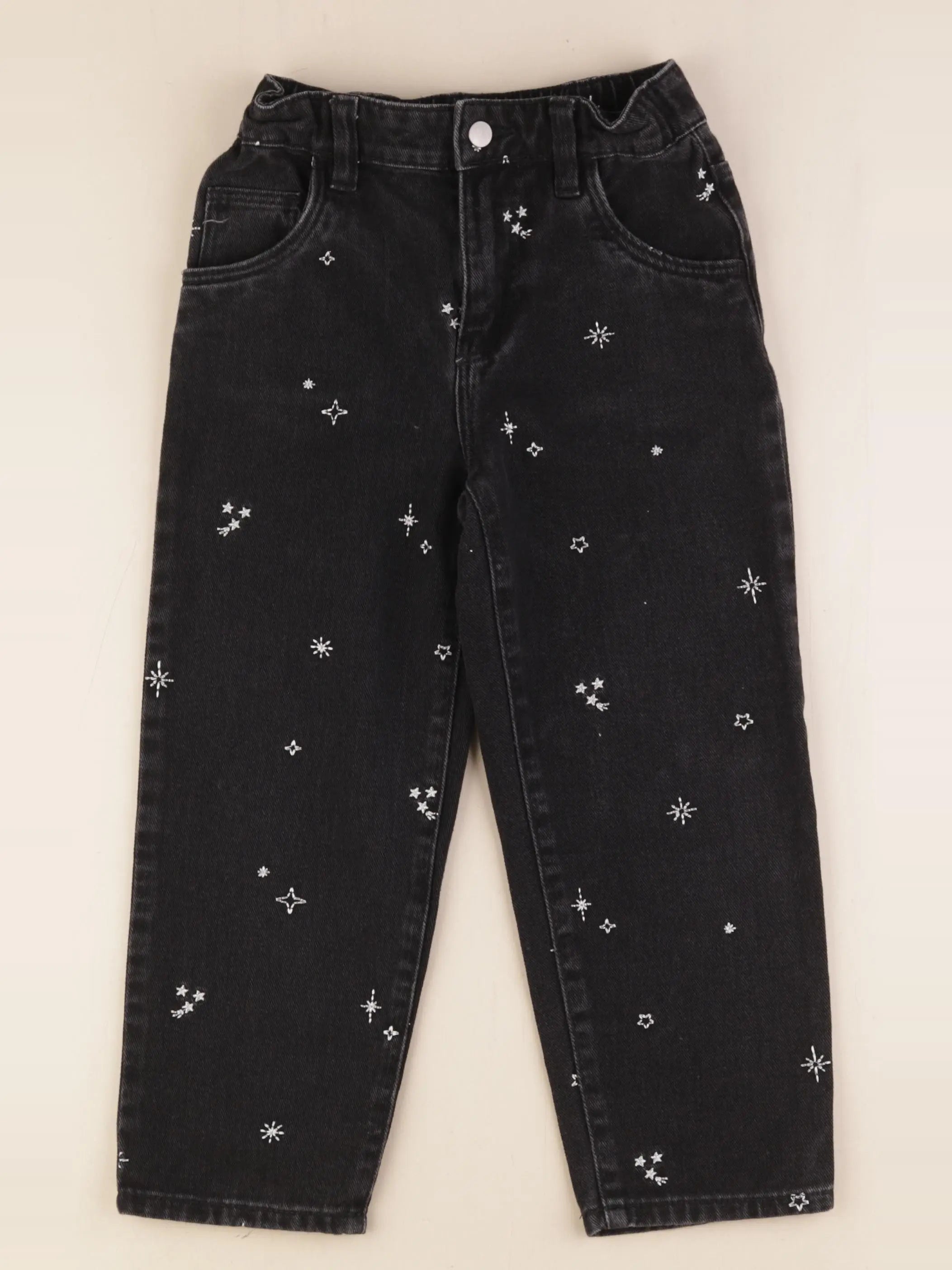 Monoprix - jean noir - 6 ans